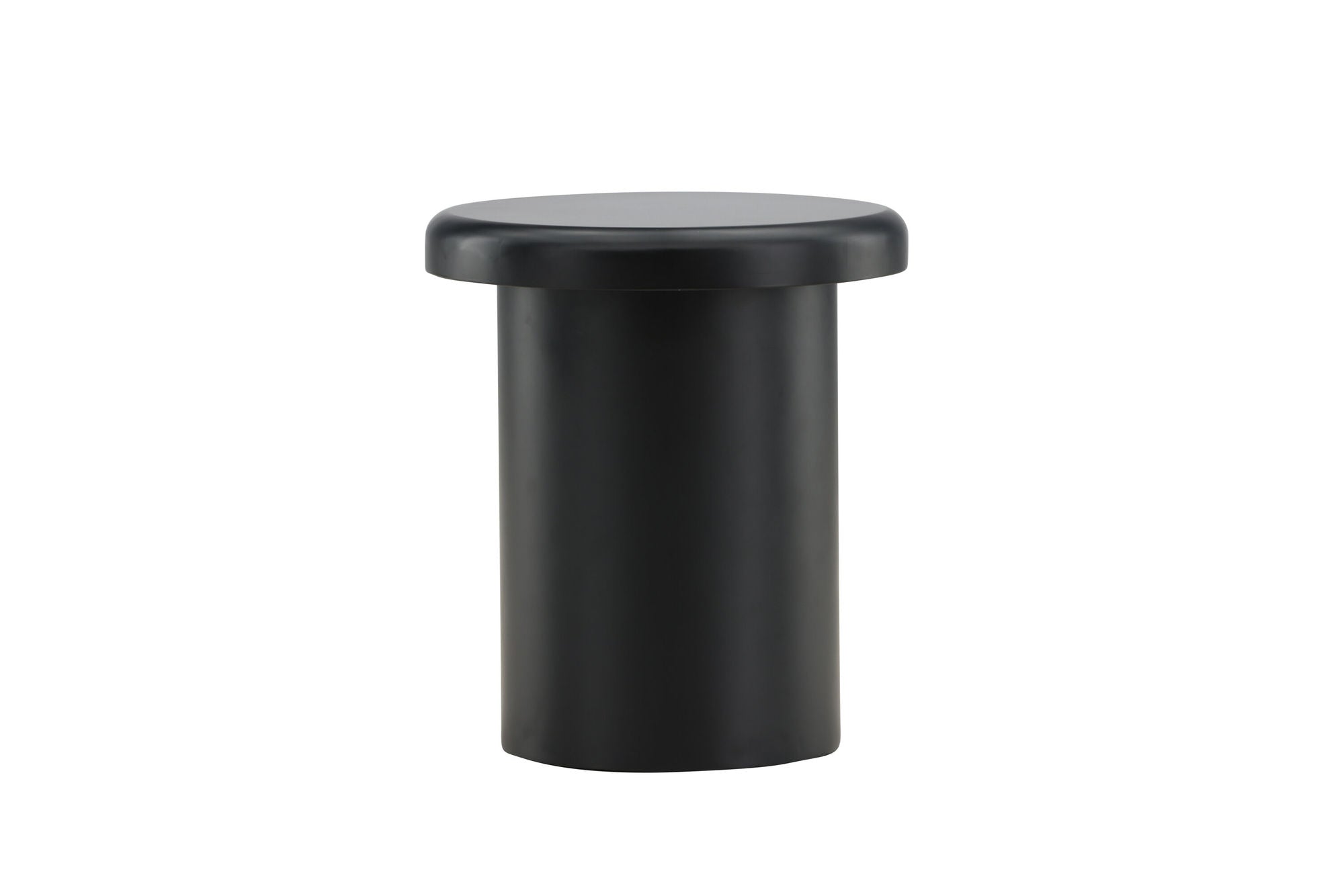 Venture Home Namsos Side bord φ40 - Black / Black MDF PU lacquer painting