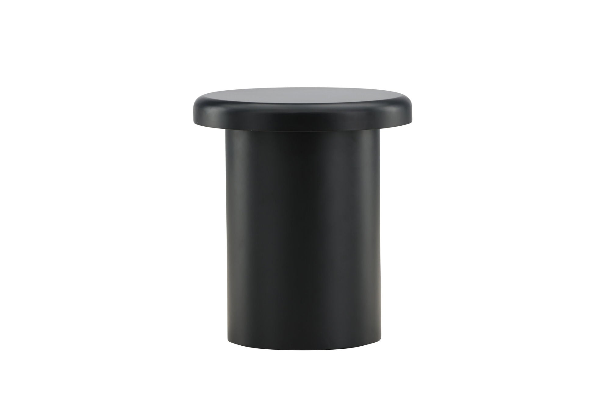 Venture Home Namsos Side bord φ40 - Black / Black MDF PU lacquer painting