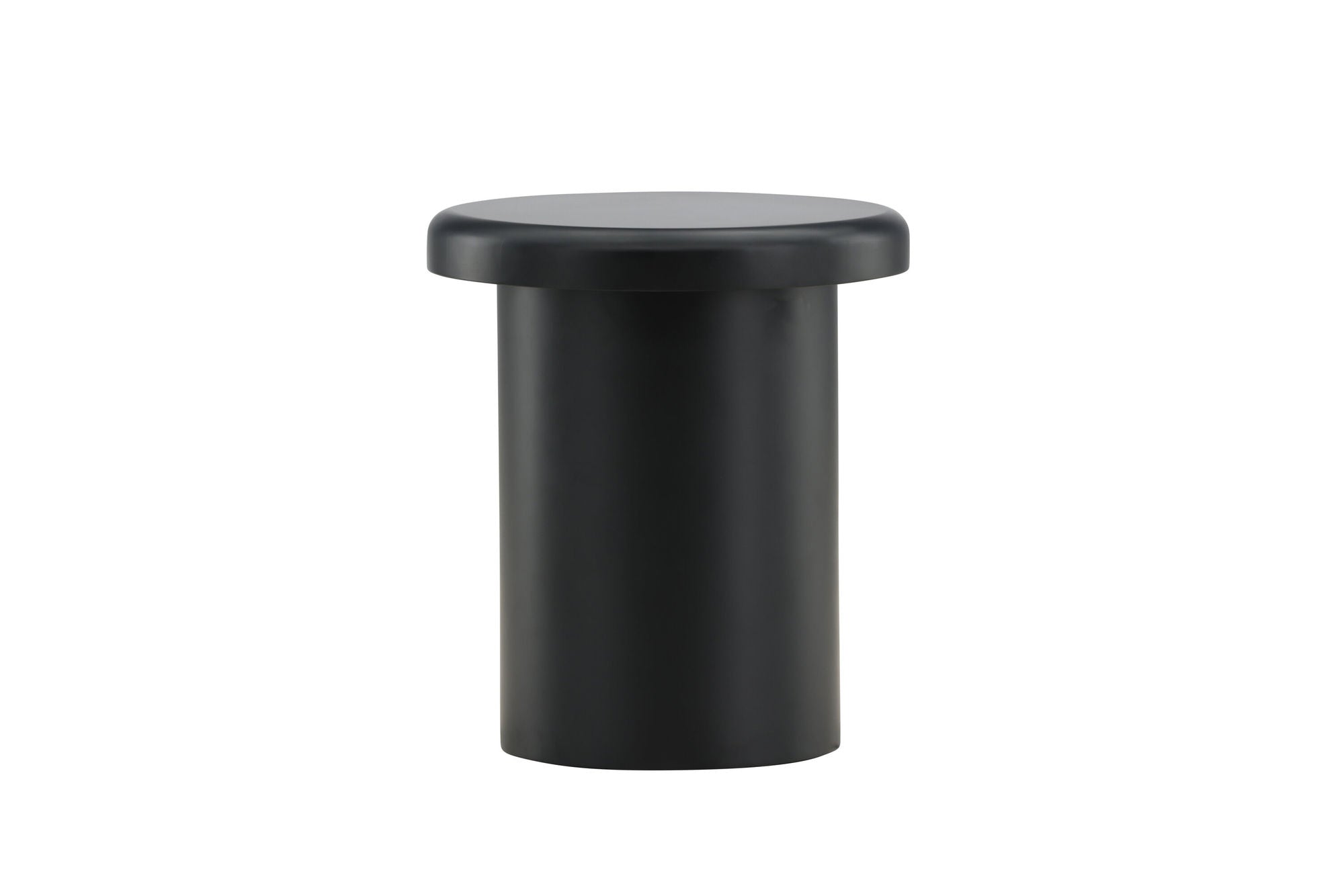 Venture Home Namsos Side bord φ40 - Black / Black MDF PU lacquer painting