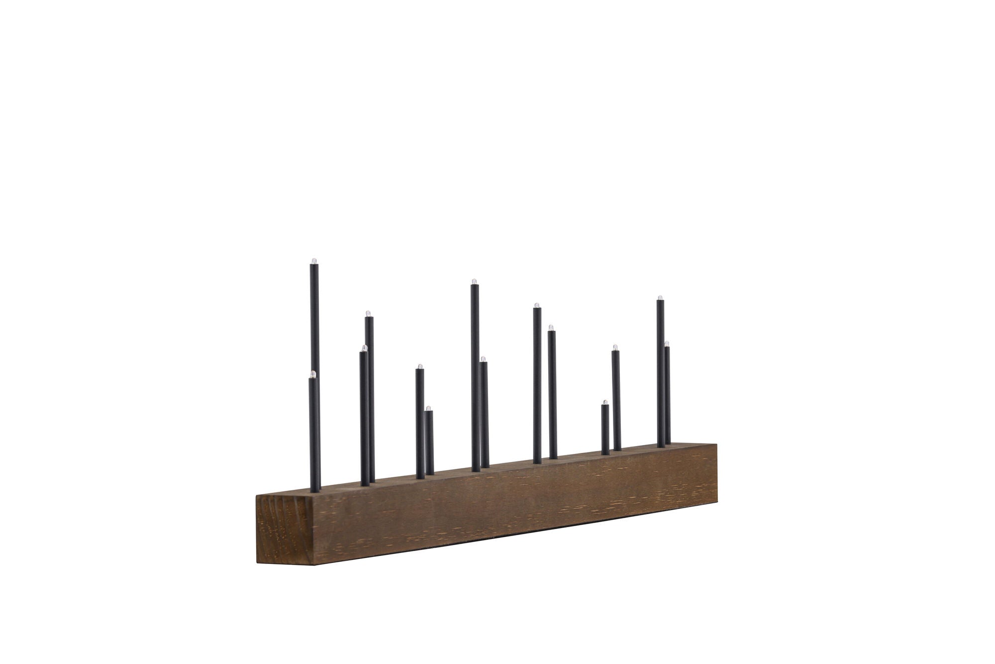 Venture Home Kungsberget 77cm bord lampe - Walnut / Black Metal