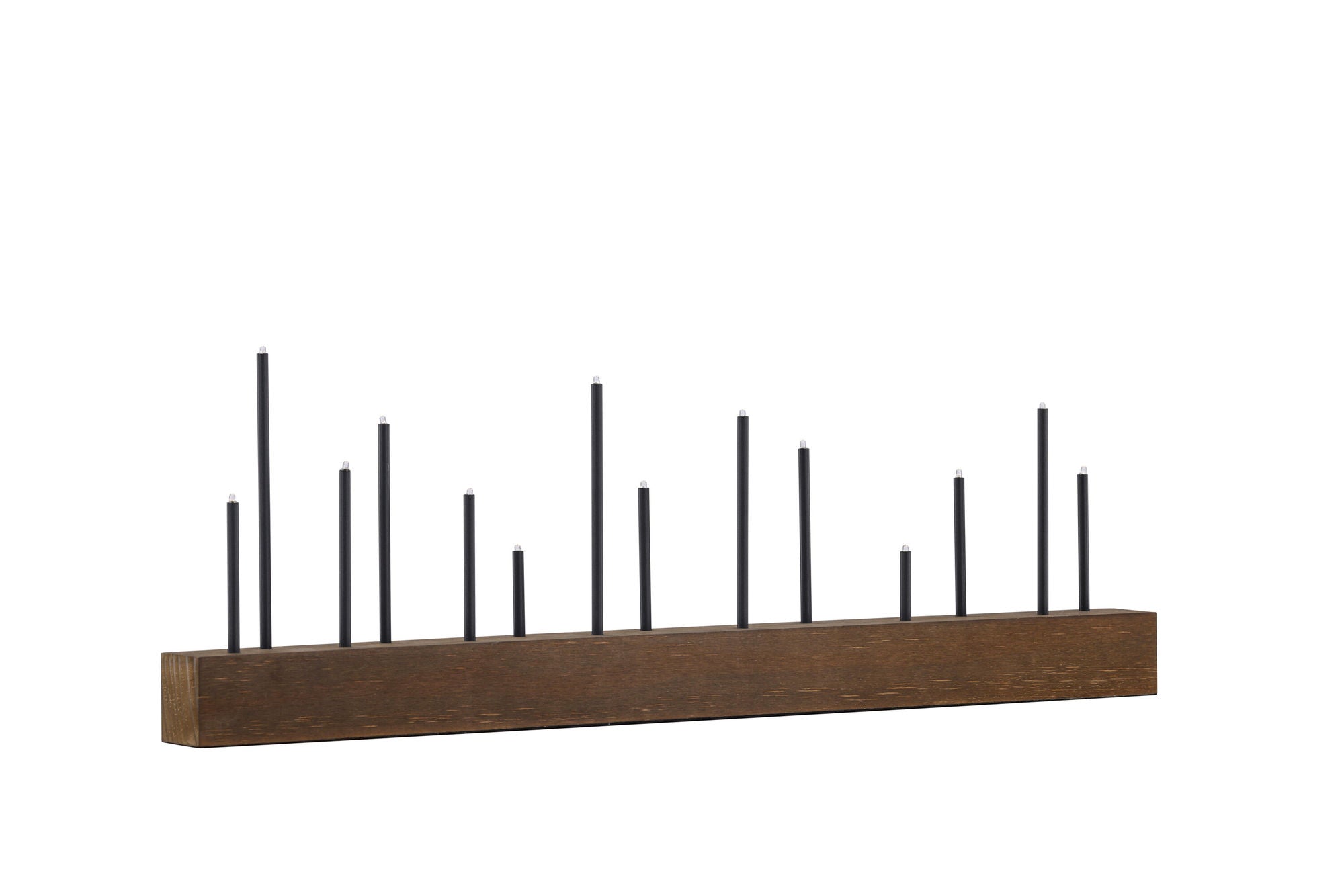 Venture Home Kungsberget 77cm bord lampe - Walnut / Black Metal
