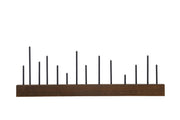 Venture Home Kungsberget 77cm bord lampe - Walnut / Black Metal