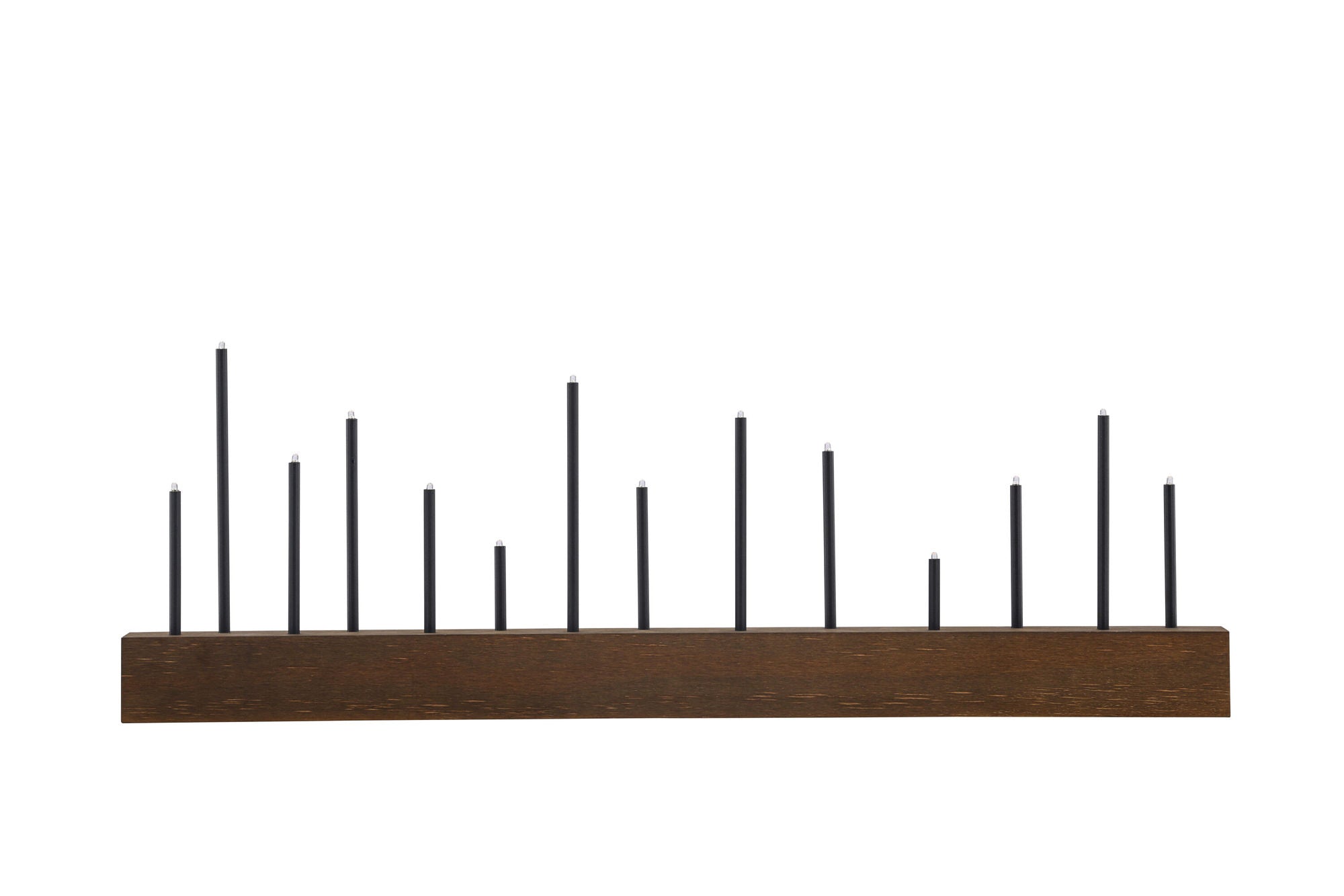 Venture Home Kungsberget 77cm bord lampe - Walnut / Black Metal