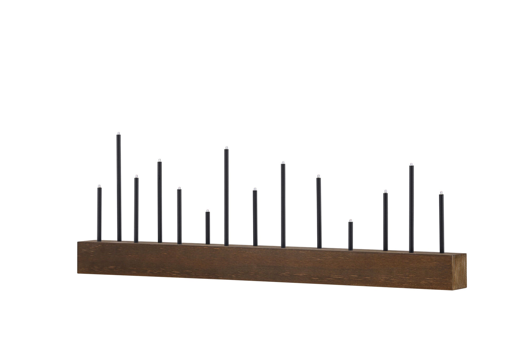 Venture Home Kungsberget 77cm bord lampe - Walnut / Black Metal