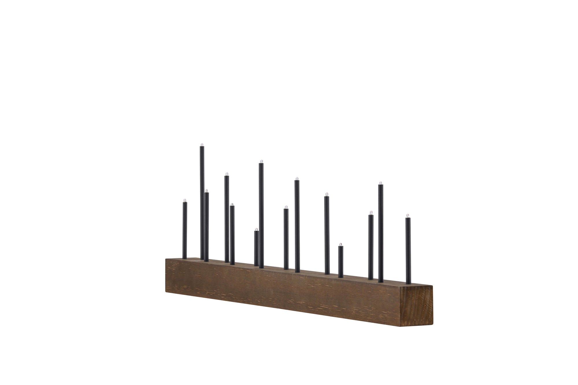 Venture Home Kungsberget 77cm bord lampe - Walnut / Black Metal