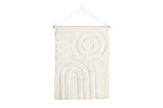 Venture Home Nikita  Poly-cotton Canvas - 70*100-  -Rectangular-White