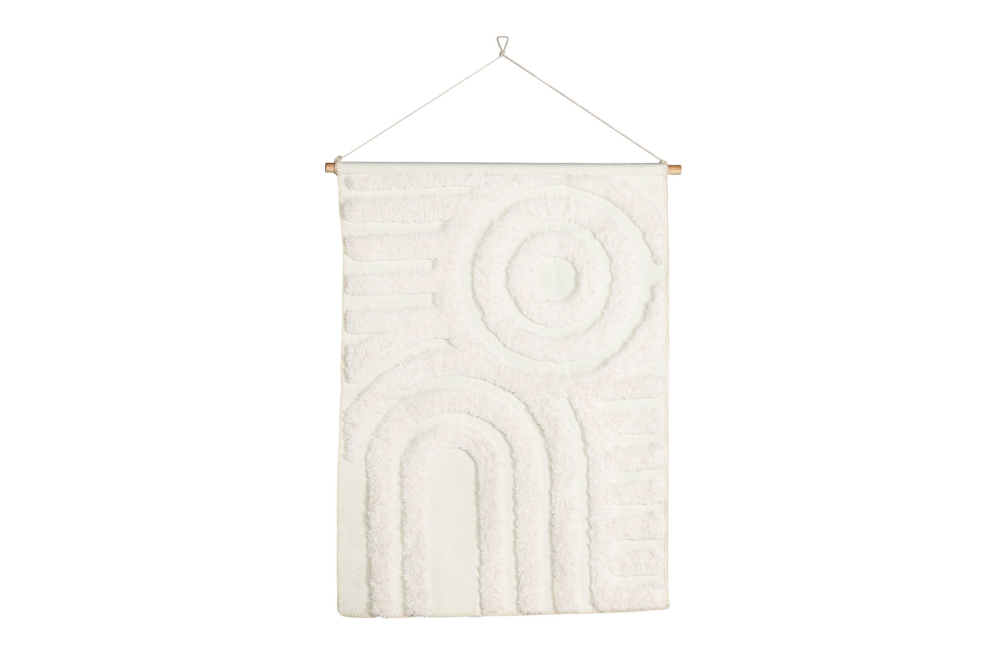 Venture Home Nikita  Poly-cotton Canvas - 70*100-  -Rectangular-White
