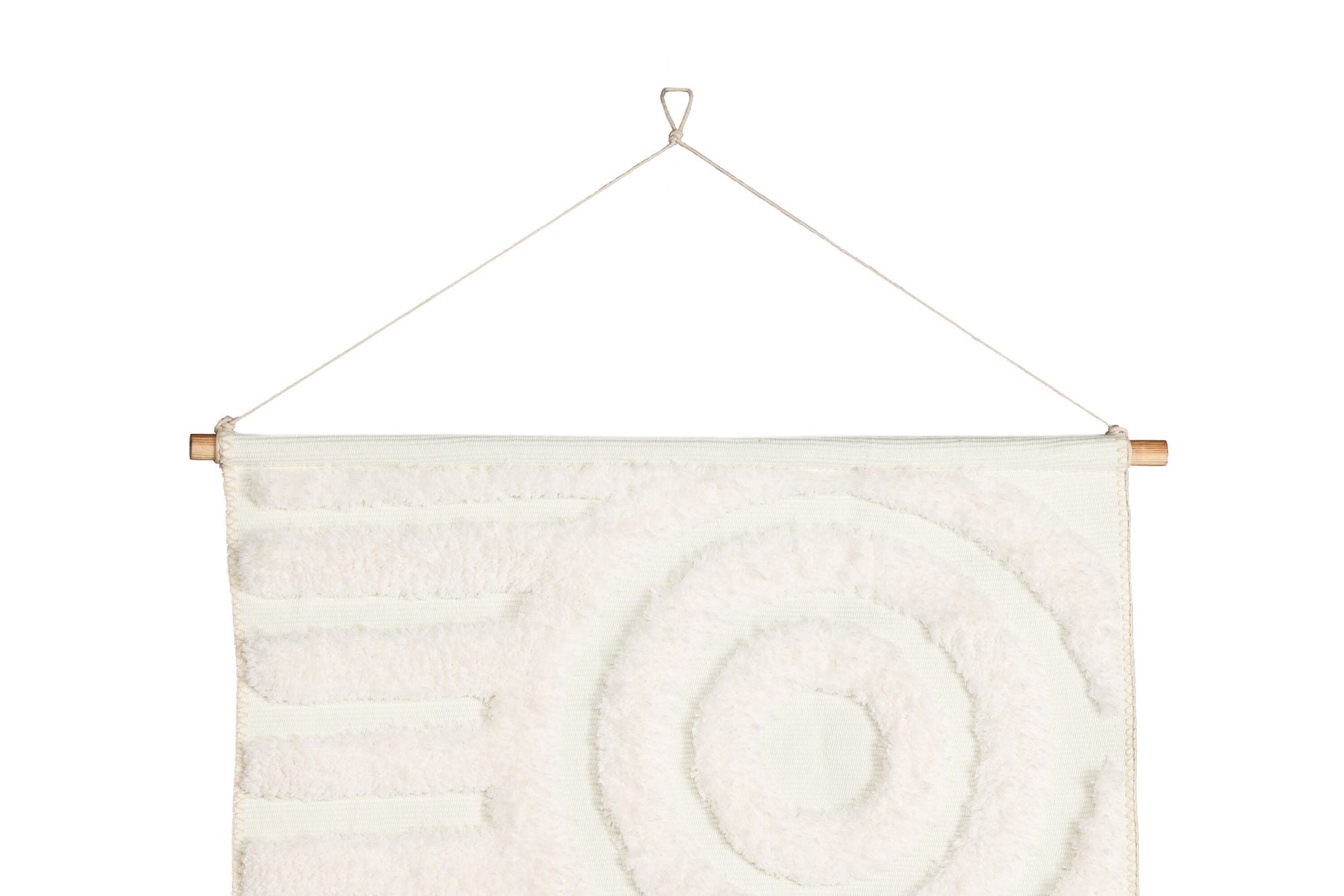 Venture Home Nikita  Poly-cotton Canvas - 70*100-  -Rectangular-White