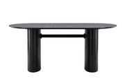 Venture Home Isolde spisebord 180*75 - Black / Black MDF