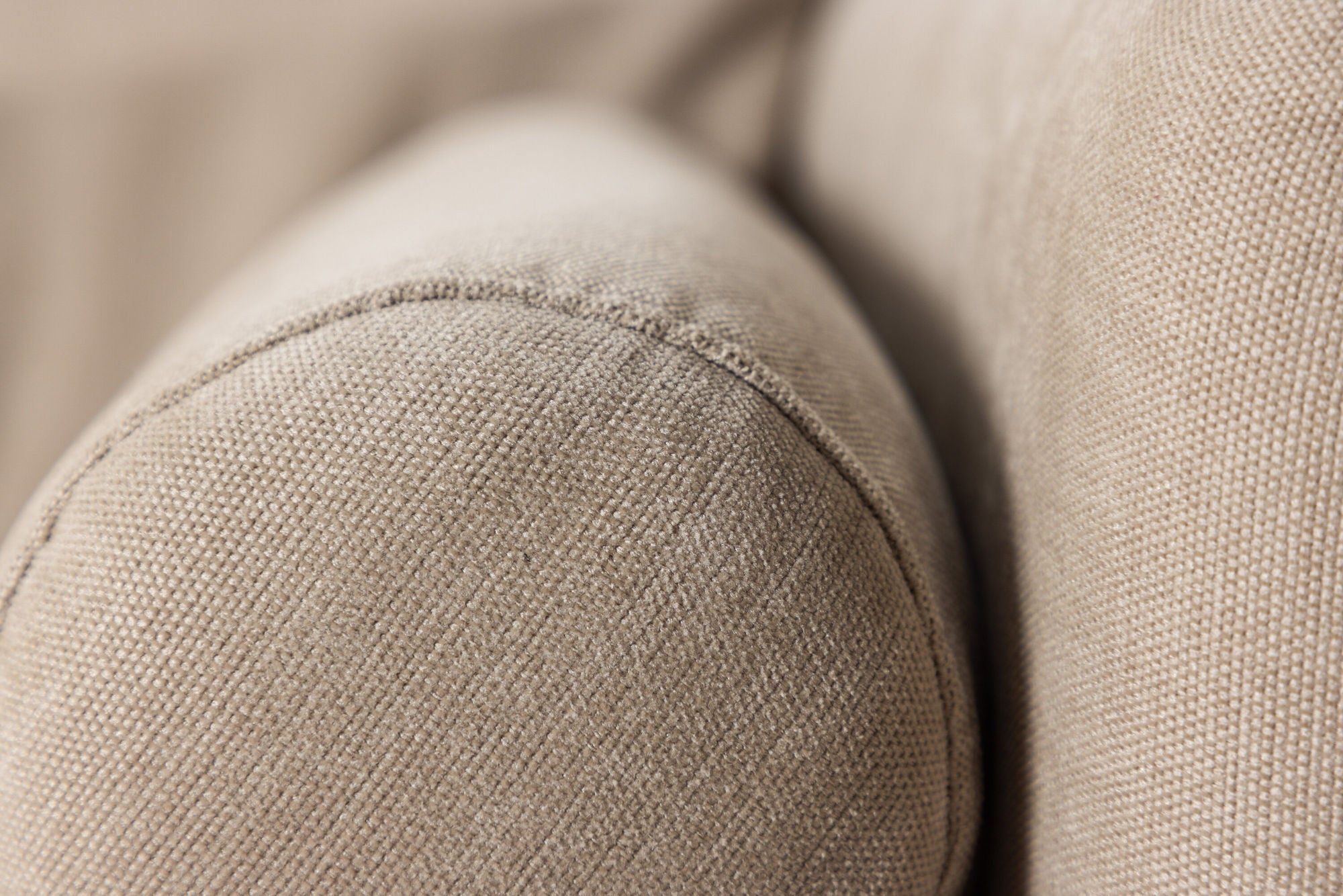 Venture Home Antibes 3-seat sofa - Beige Fabric