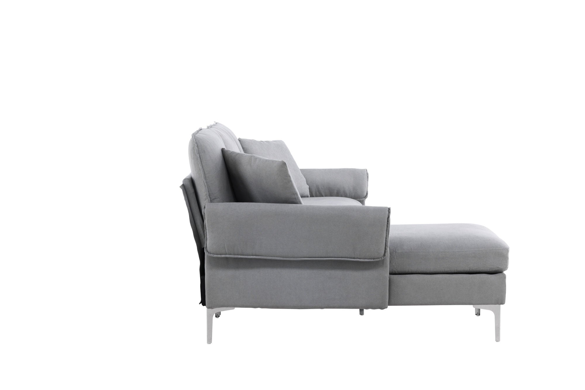 Venture Home Toulouse Sofa - Grey Fabric