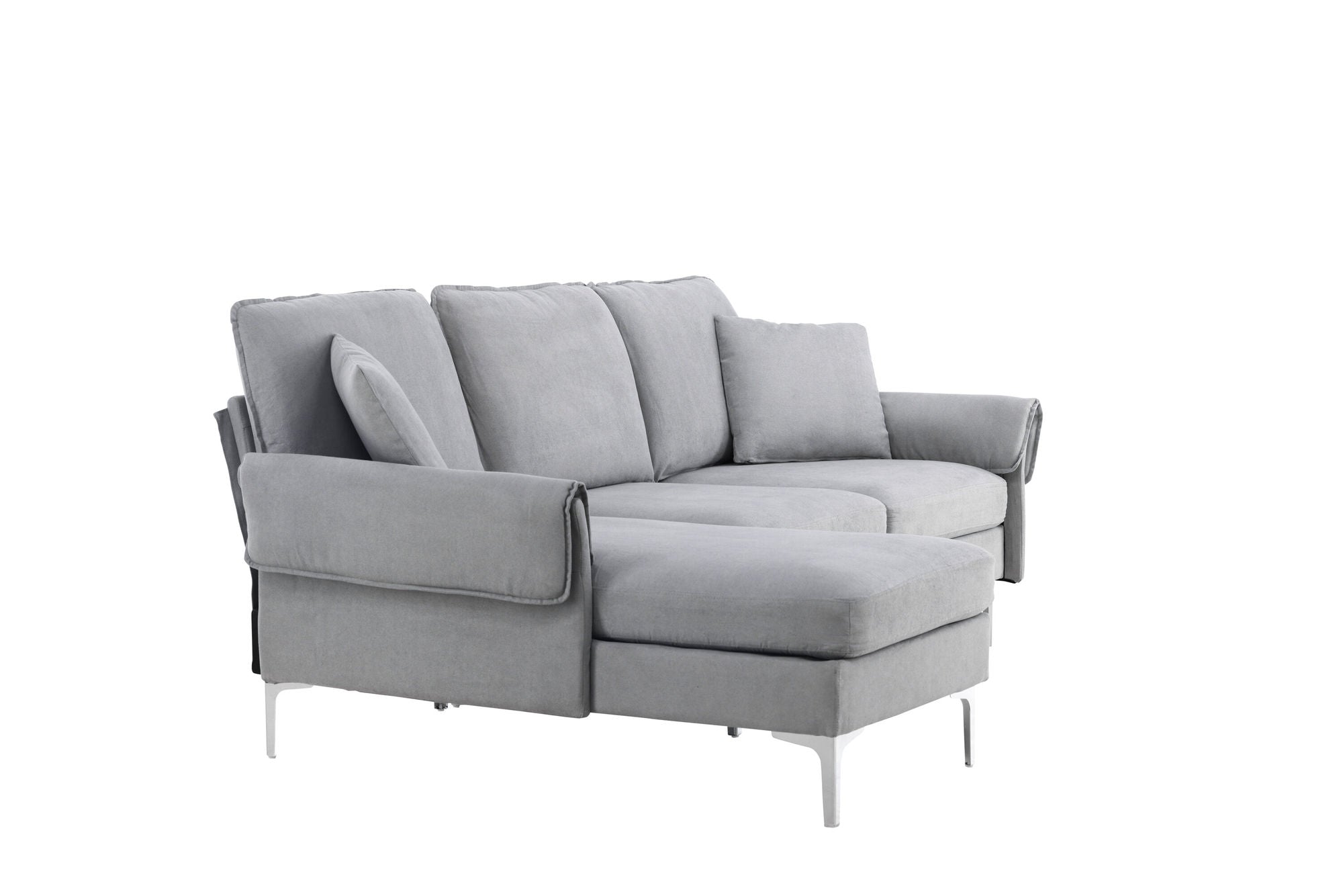 Venture Home Toulouse Sofa - Grey Fabric