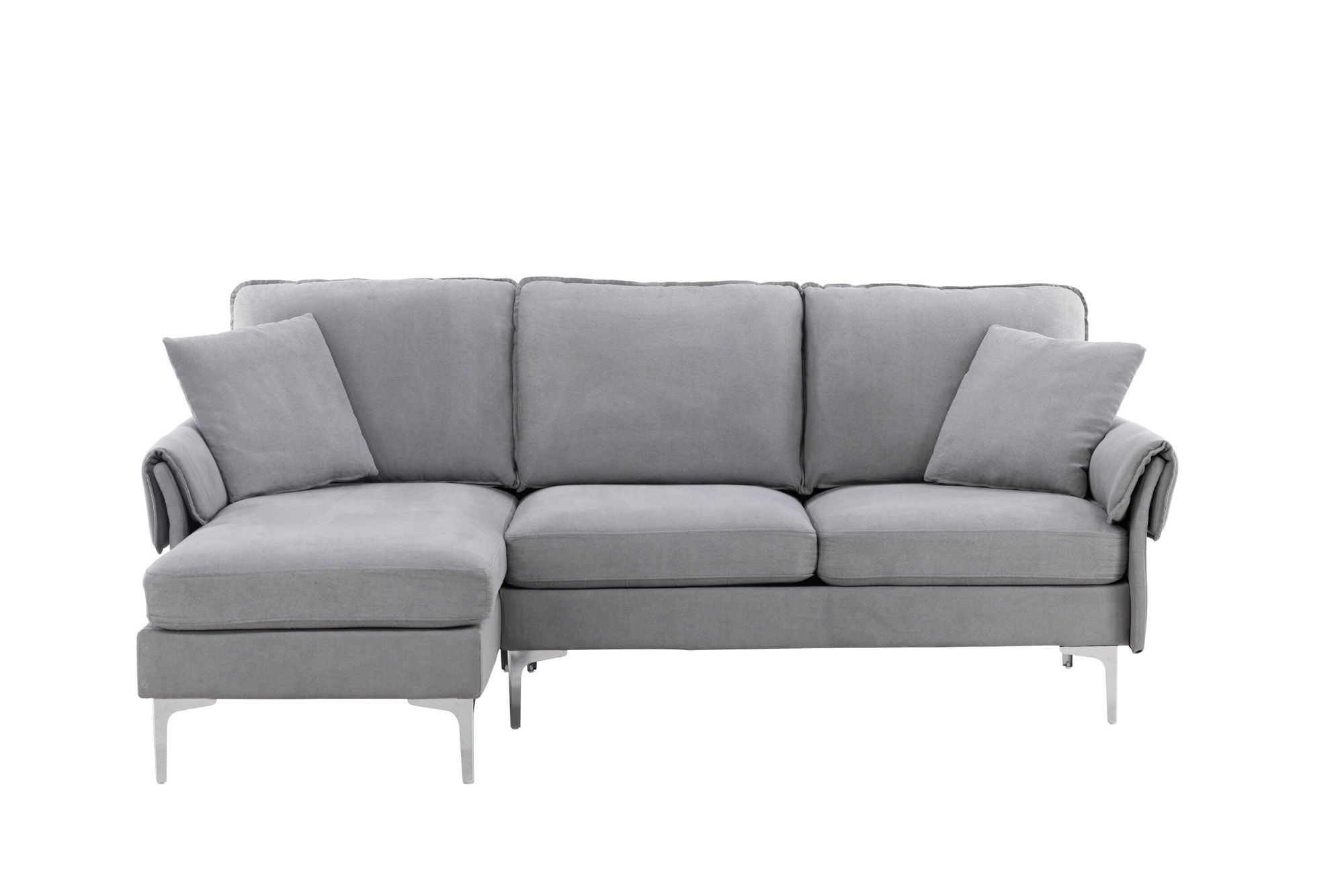Venture Home Toulouse Sofa - Grey Fabric