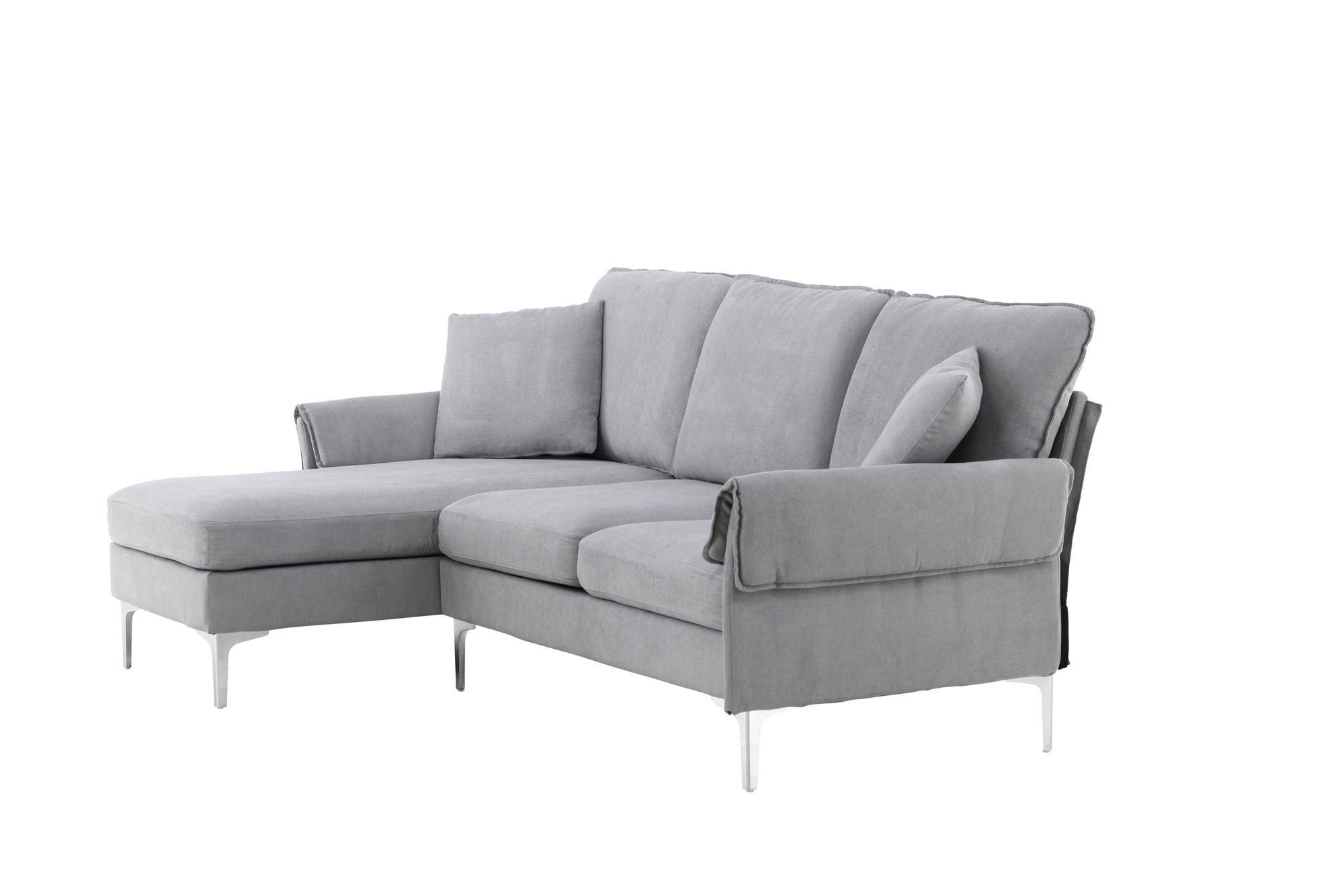 Venture Home Toulouse Sofa - Grey Fabric