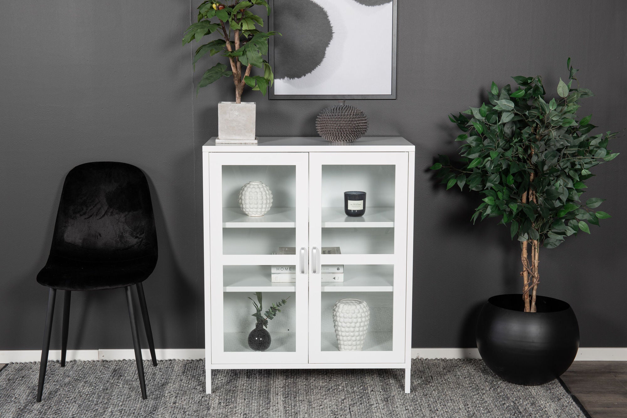 Venture Home Acero - Low Skænk - White