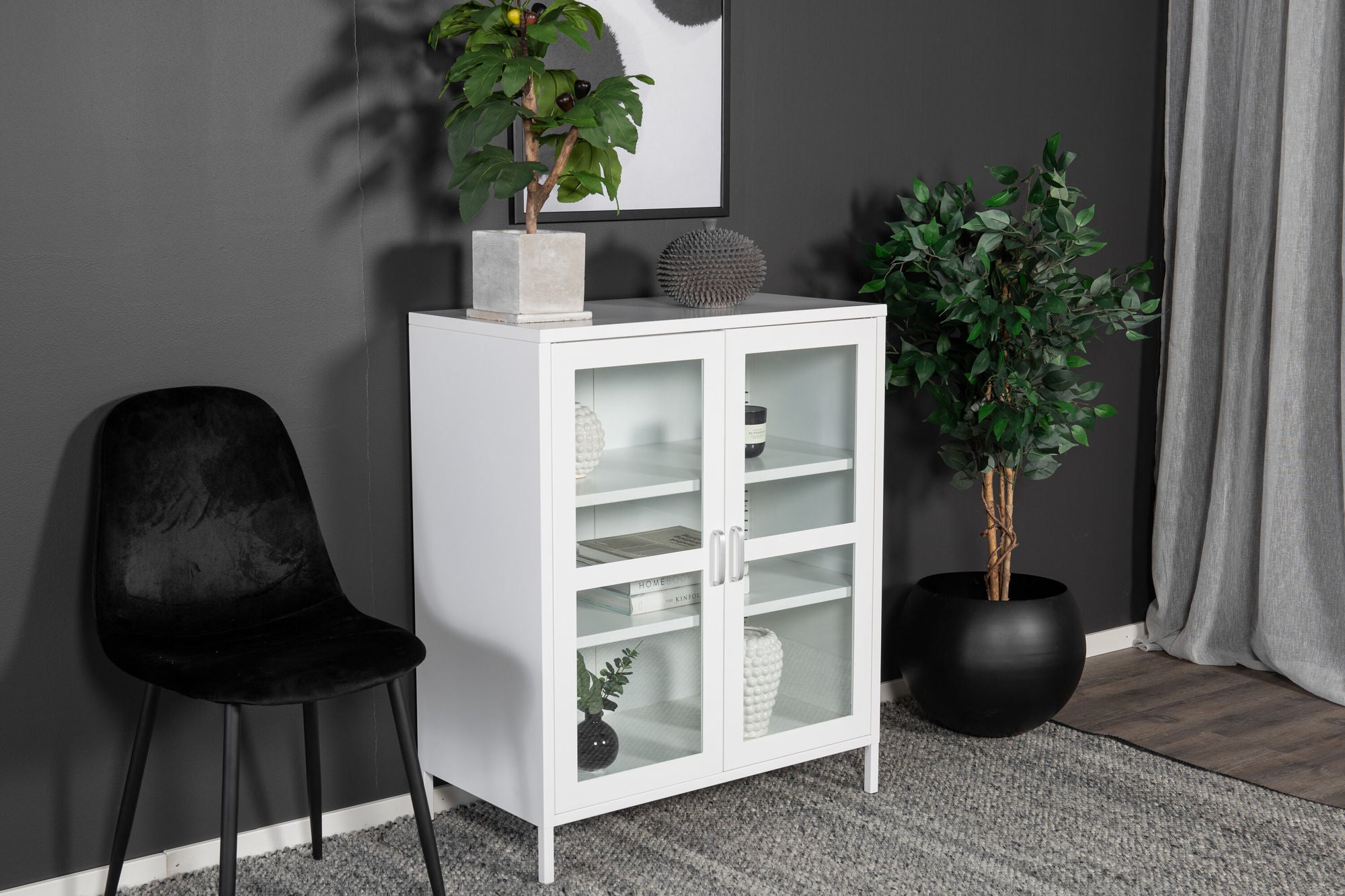 Venture Home Acero - Low Skænk - White