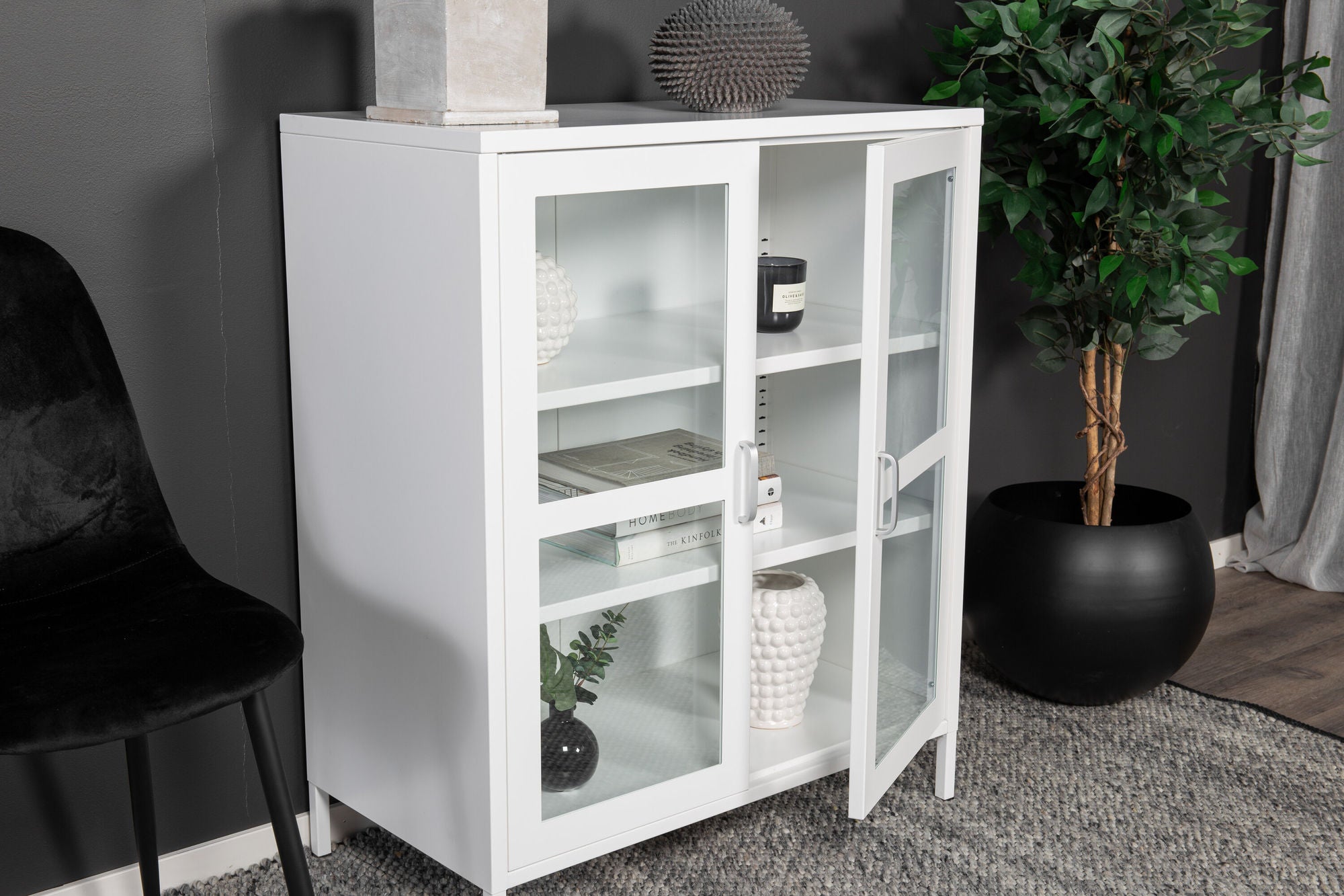 Venture Home Acero - Low Skænk - White