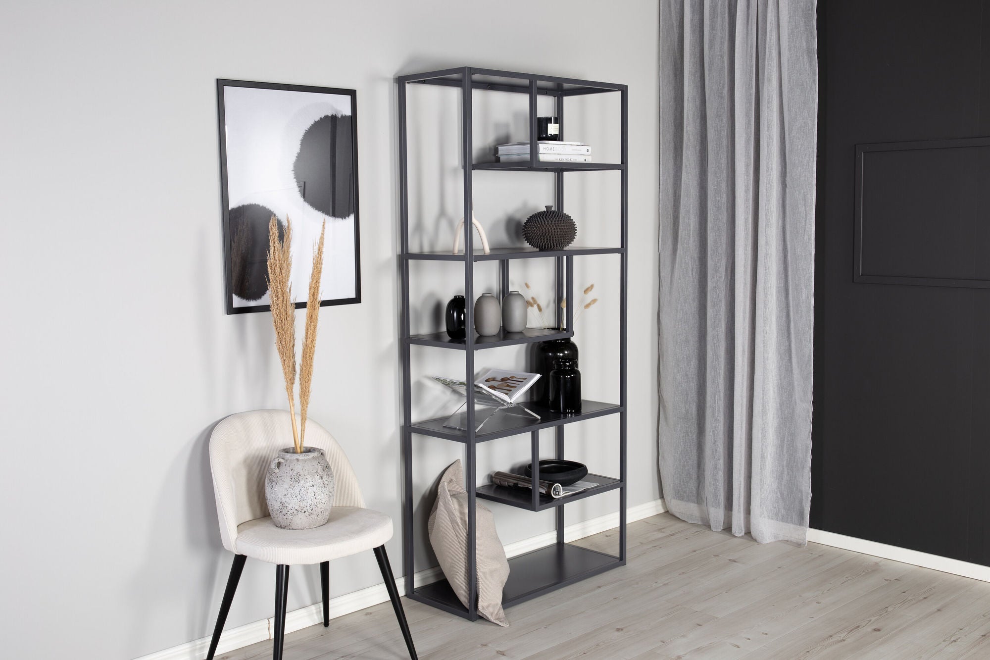 Venture Home Staal - reol - Light Grey - Ersätts av 28076-205