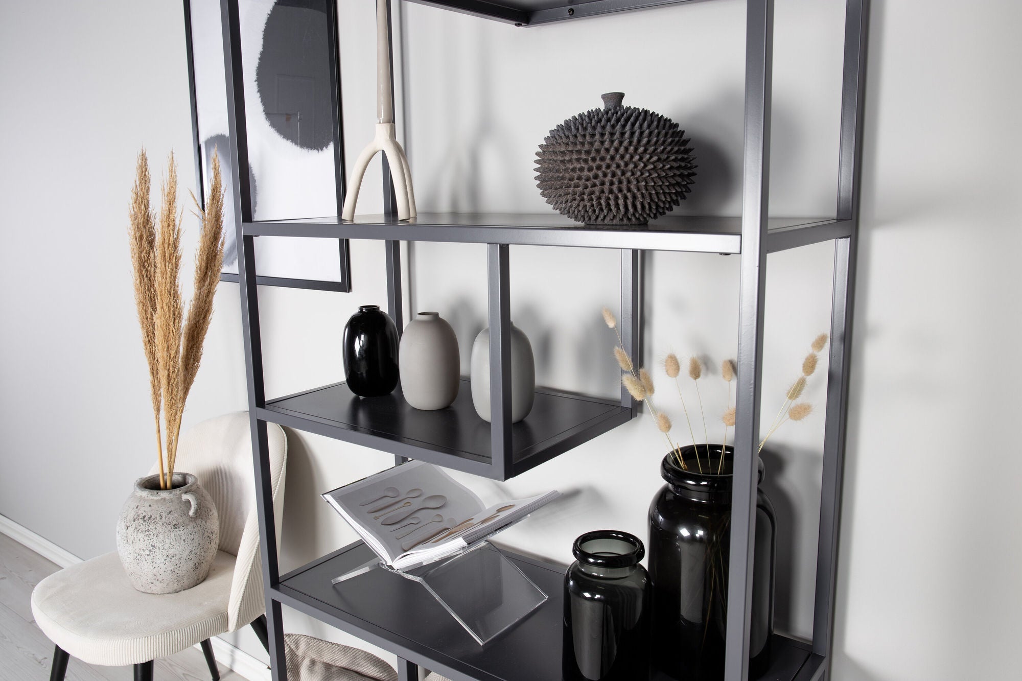 Venture Home Staal - reol - Light Grey - Ersätts av 28076-205