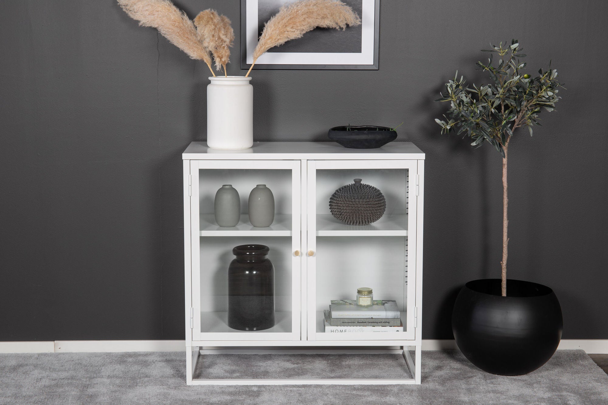 Venture Home Bakal - Open BookCase - White