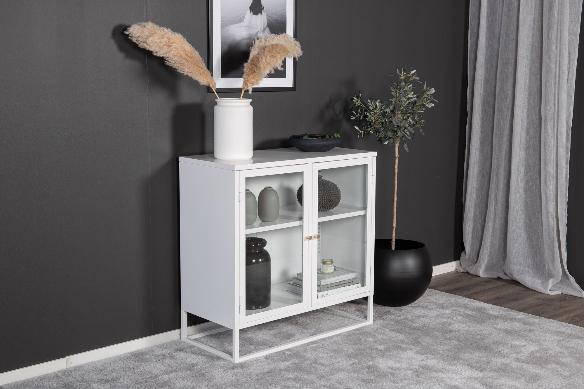 Venture Home Bakal - Open BookCase - White