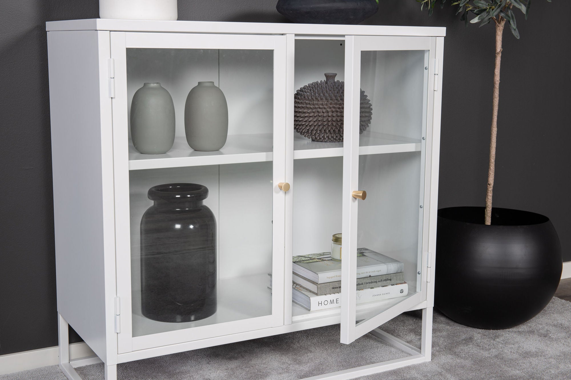 Venture Home Bakal - Open BookCase - White