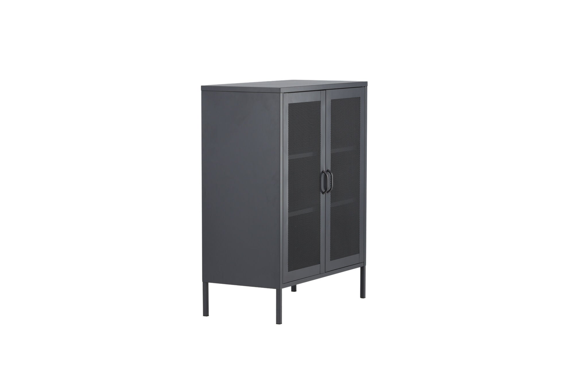 Venture Home Misha - Low cabinet mesh doors - Grey - Ersätts av 25360-205