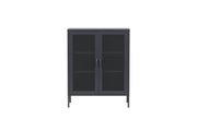 Venture Home Misha - Low cabinet mesh doors - Grey - Ersätts av 25360-205