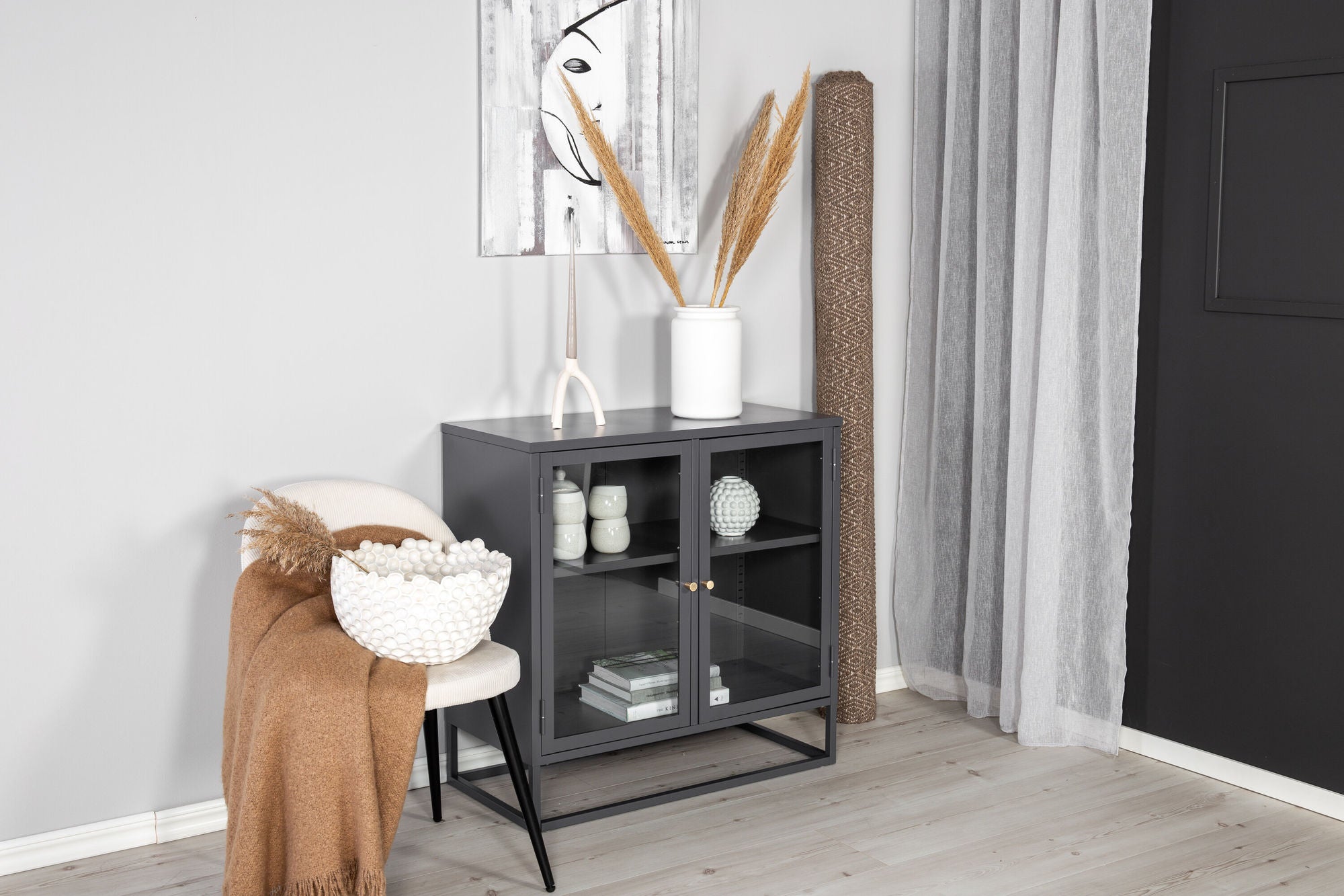 Venture Home Bakal - BookCase - Light Grey