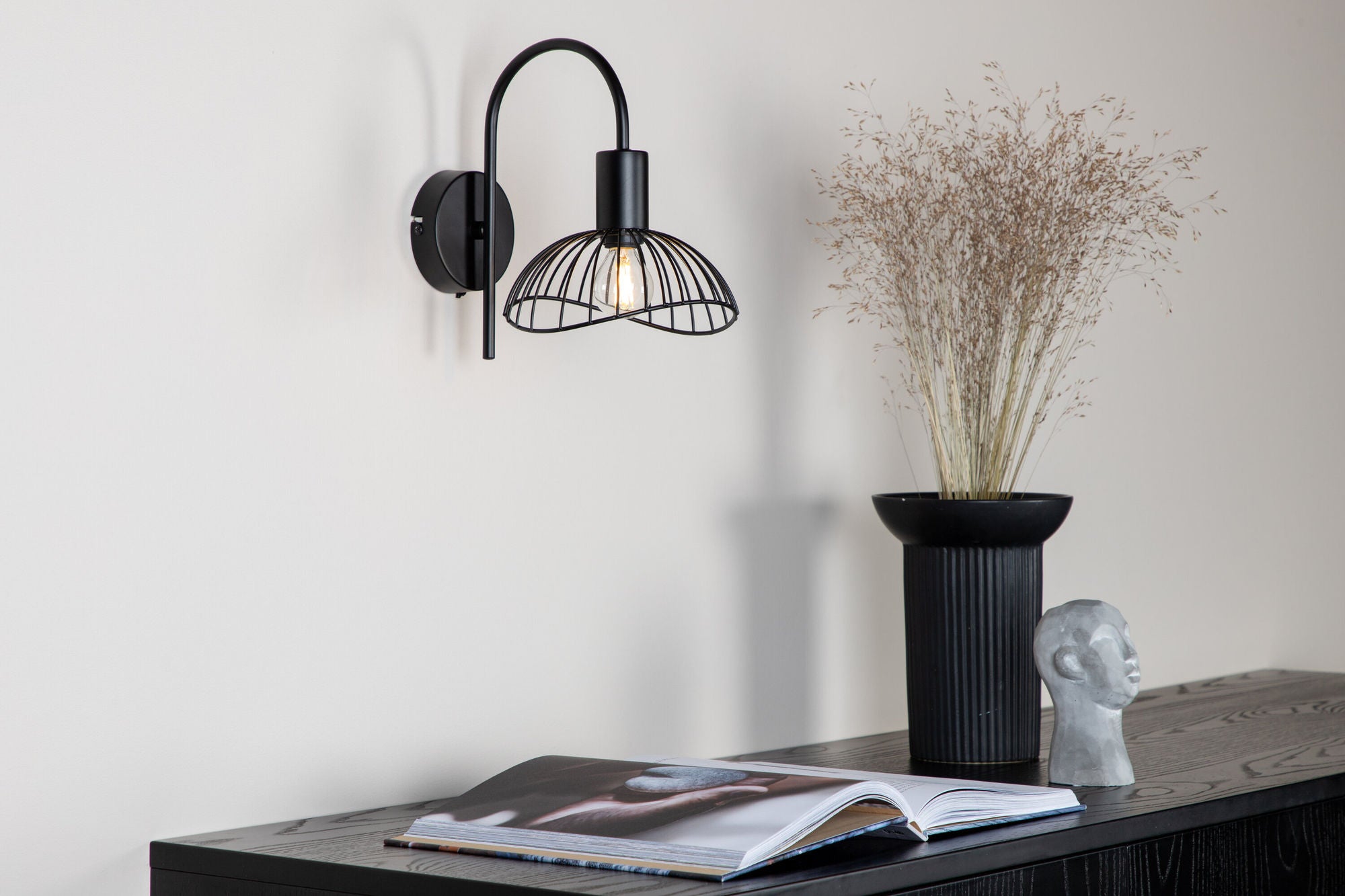 Venture Home Elsa Wall lampe L160 x W260 x H240 Black