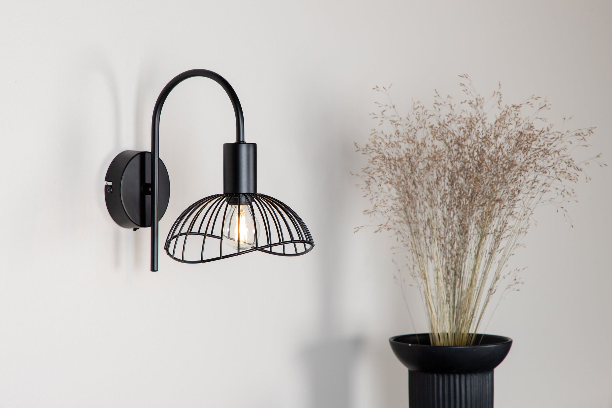 Venture Home Elsa Wall lampe L160 x W260 x H240 Black