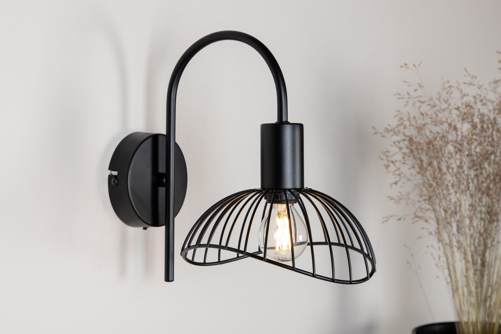 Venture Home Elsa Wall lampe L160 x W260 x H240 Black