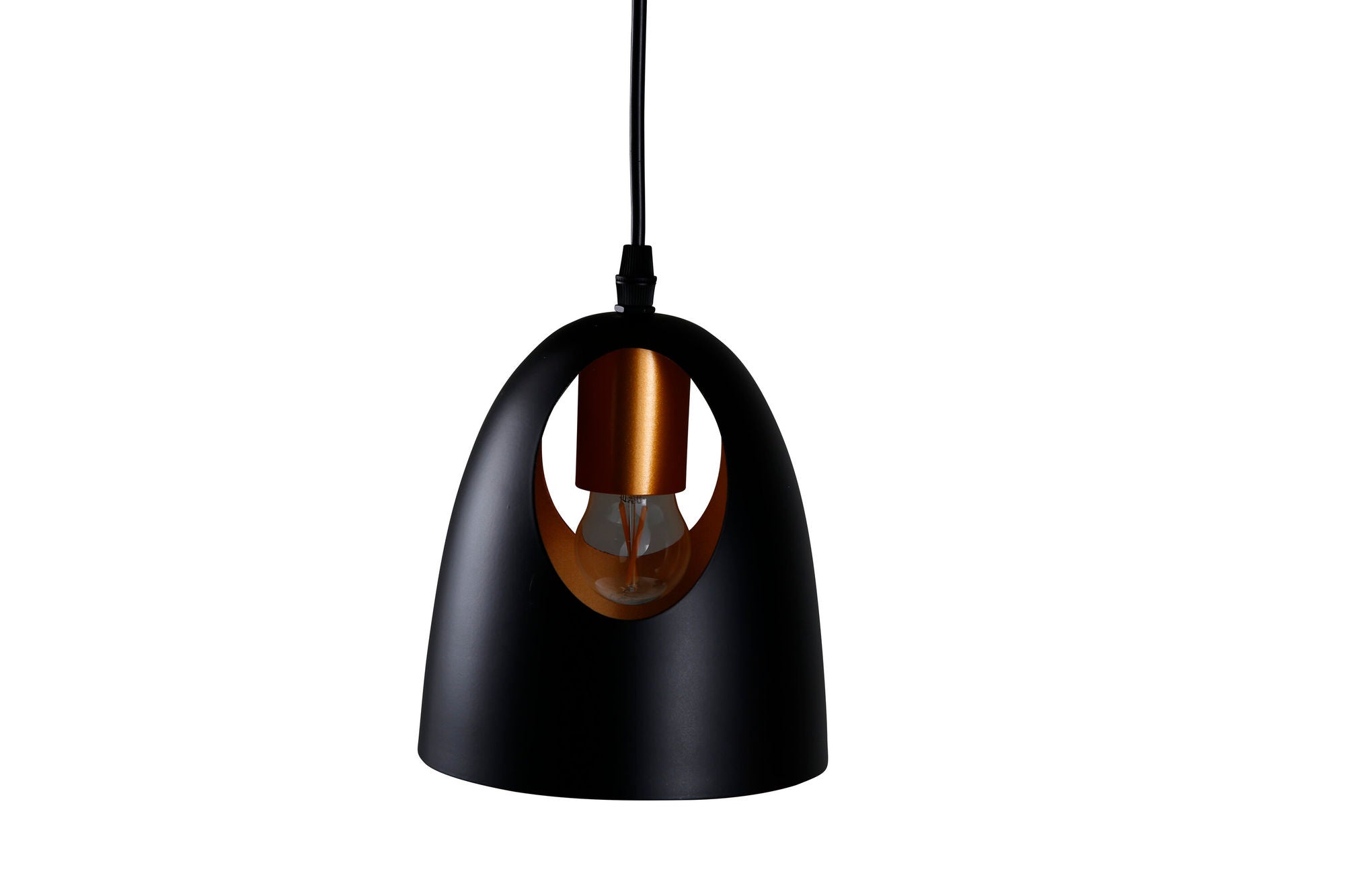 Venture Home Elda Pendant lampe D160*H170 Black / Copper