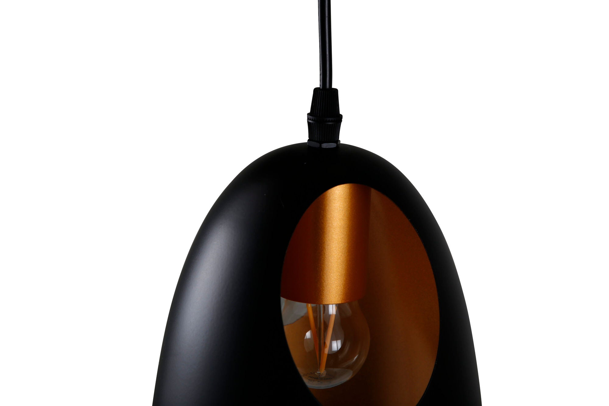Venture Home Elda Pendant lampe D160*H170 Black / Copper