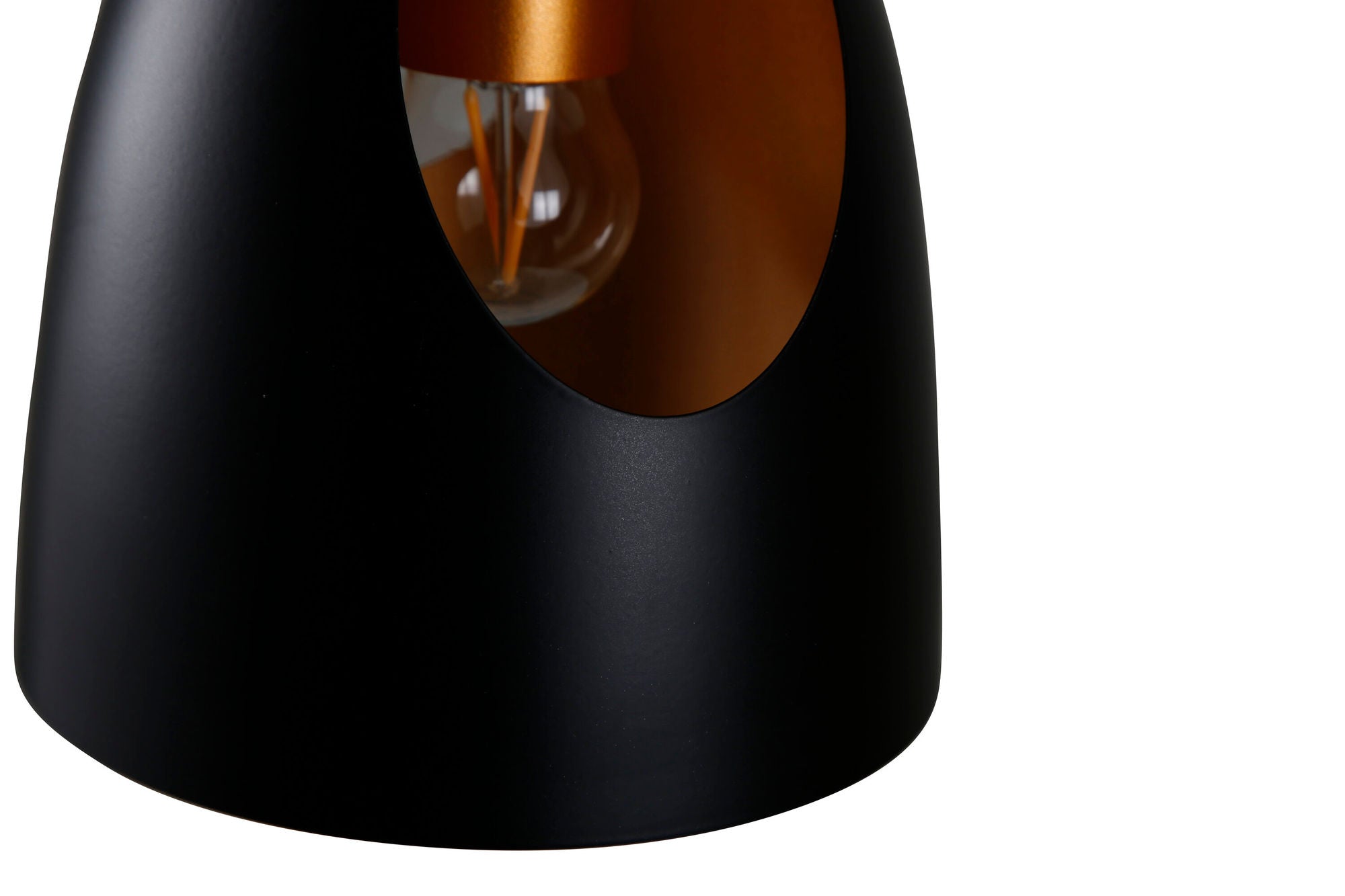 Venture Home Elda Pendant lampe D160*H170 Black / Copper