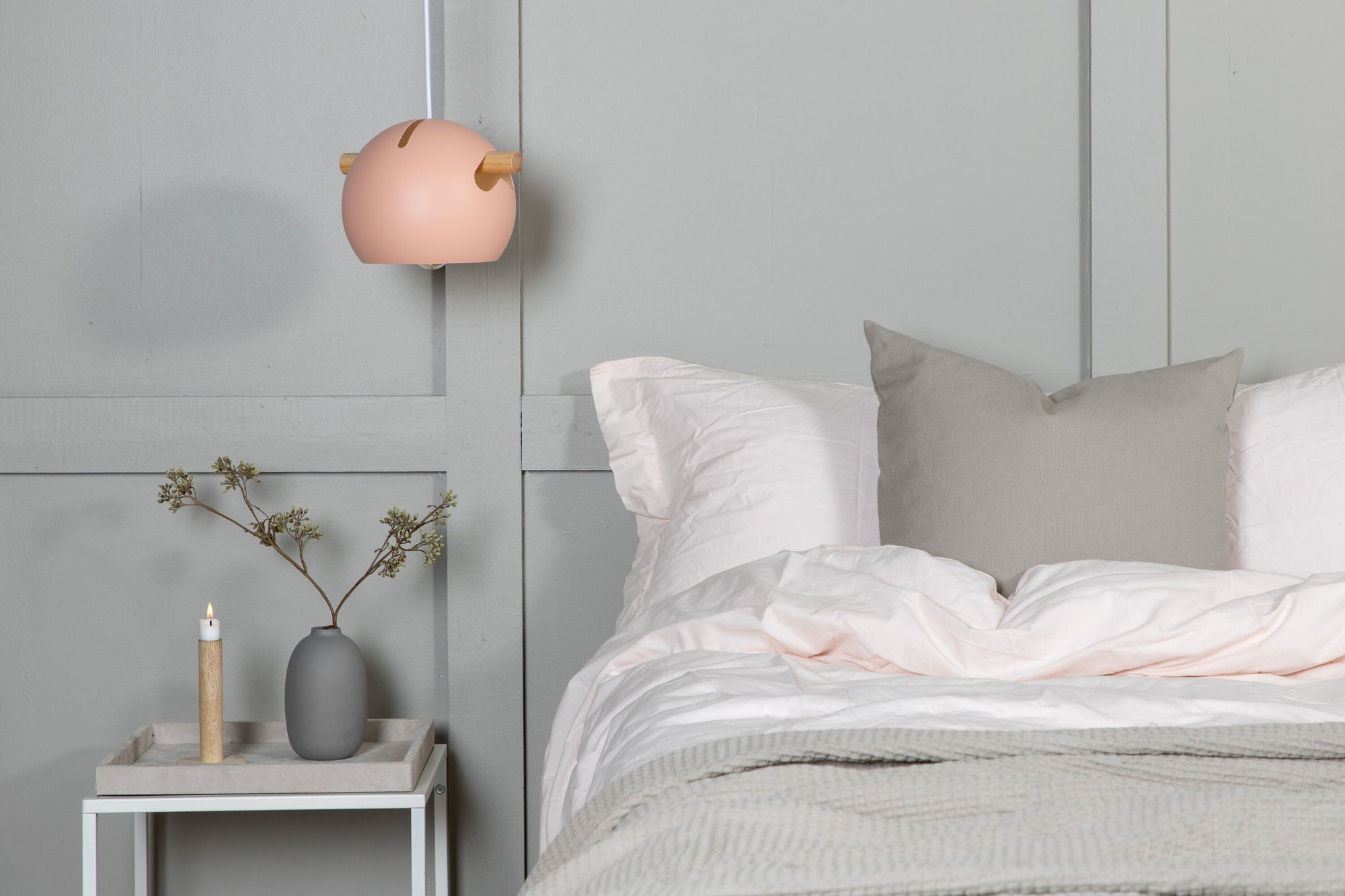 Venture Home Tubbie Pendant lampe D230*H155 Pink