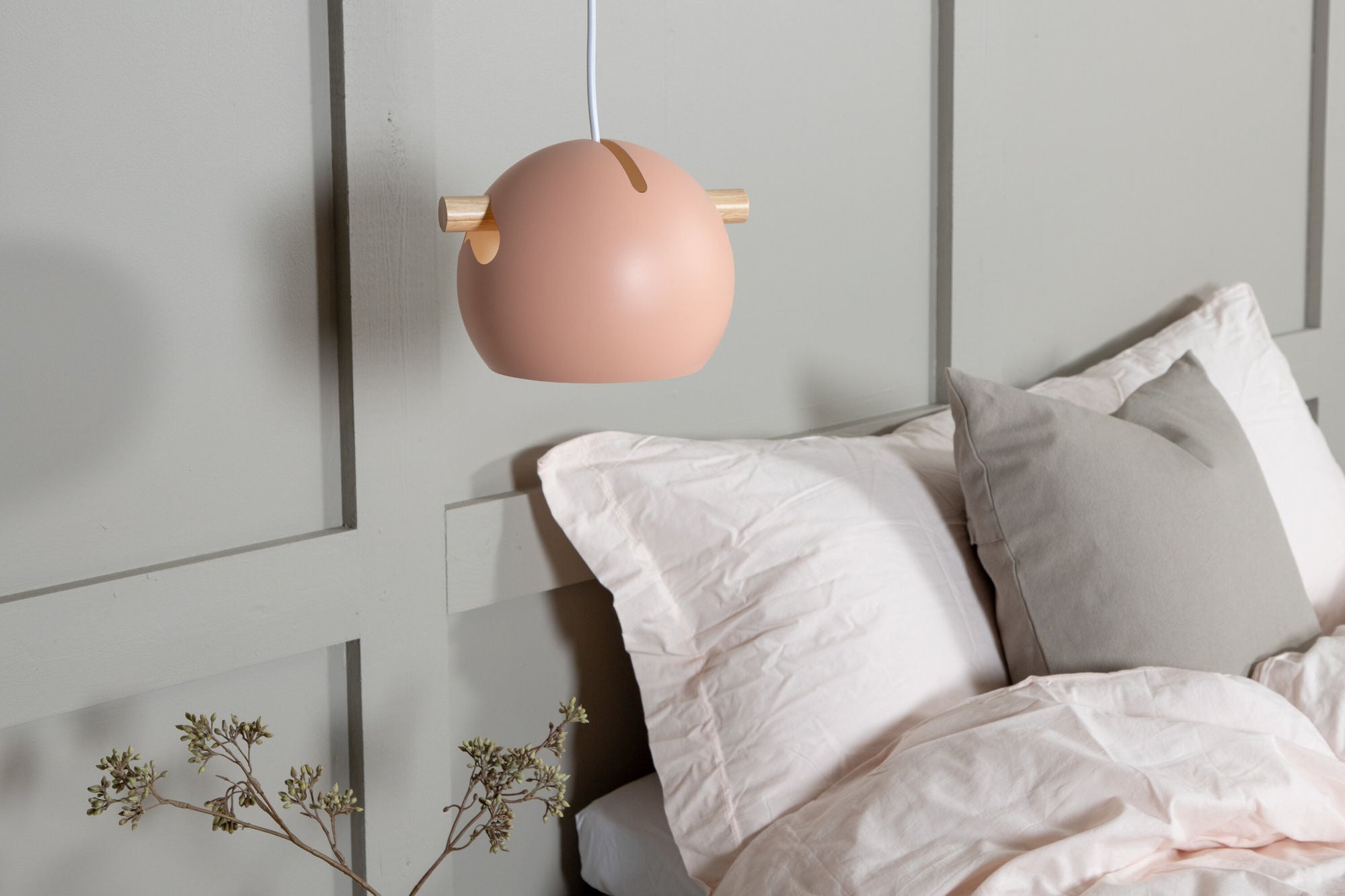 Venture Home Tubbie Pendant lampe D230*H155 Pink
