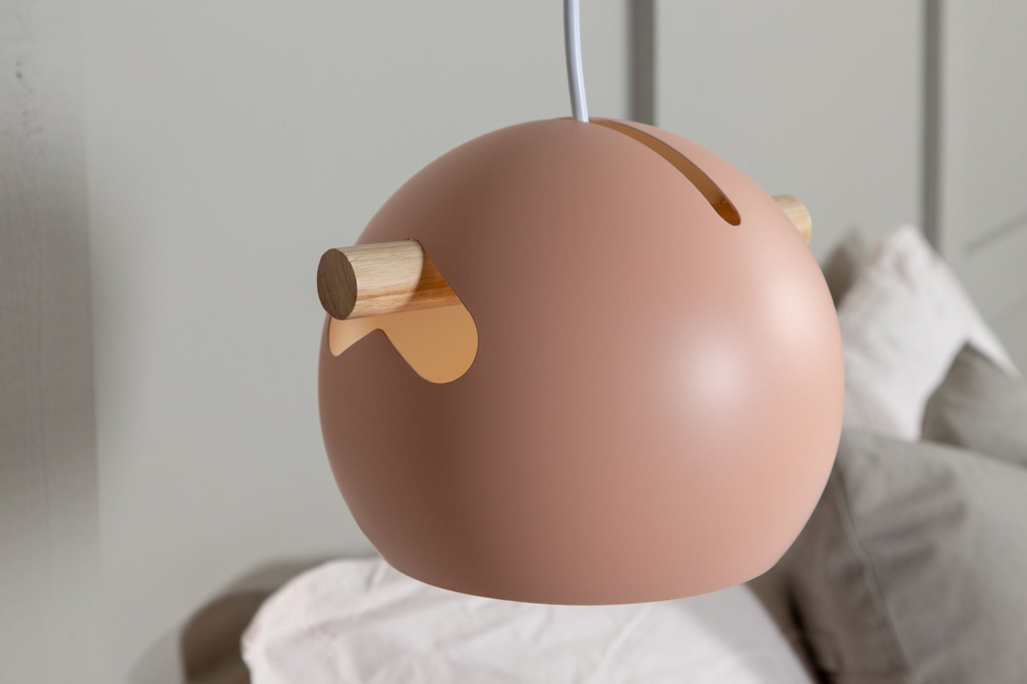 Venture Home Tubbie Pendant lampe D230*H155 Pink