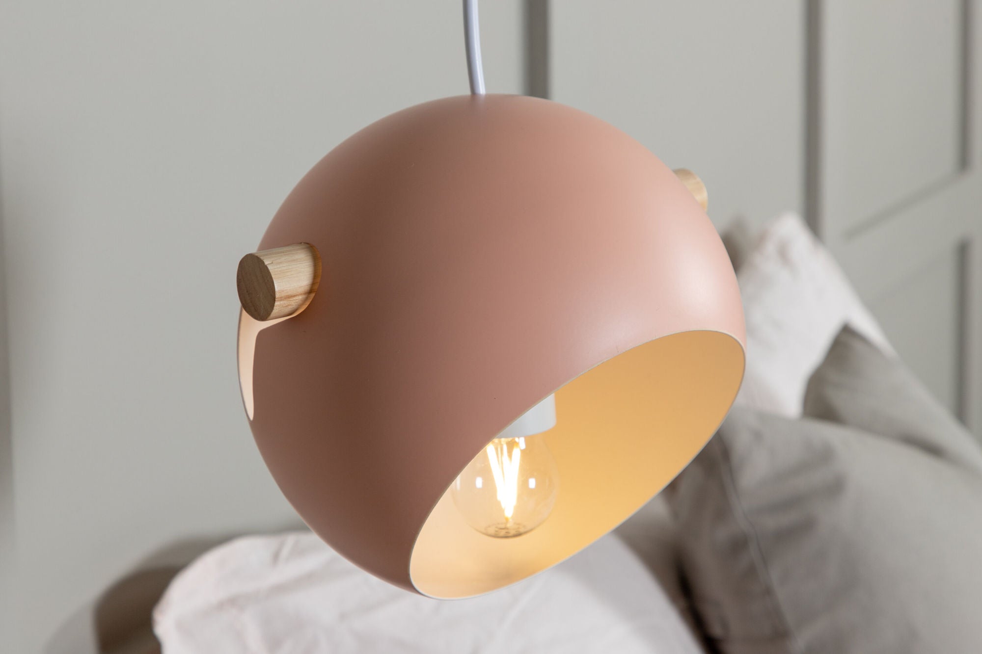 Venture Home Tubbie Pendant lampe D230*H155 Pink