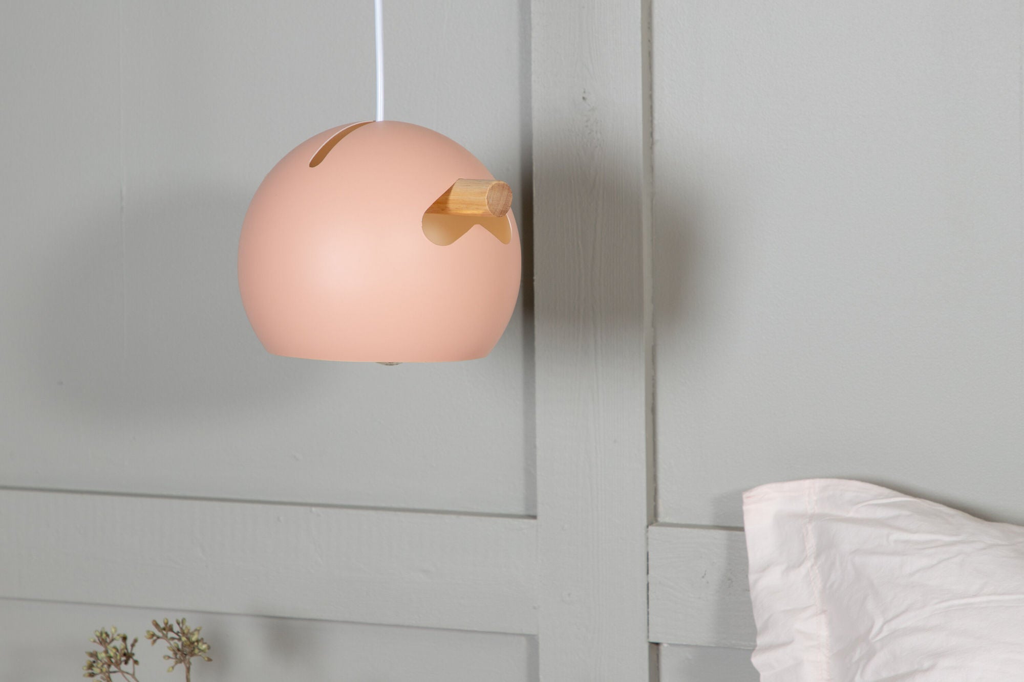 Venture Home Tubbie Pendant lampe D230*H155 Pink