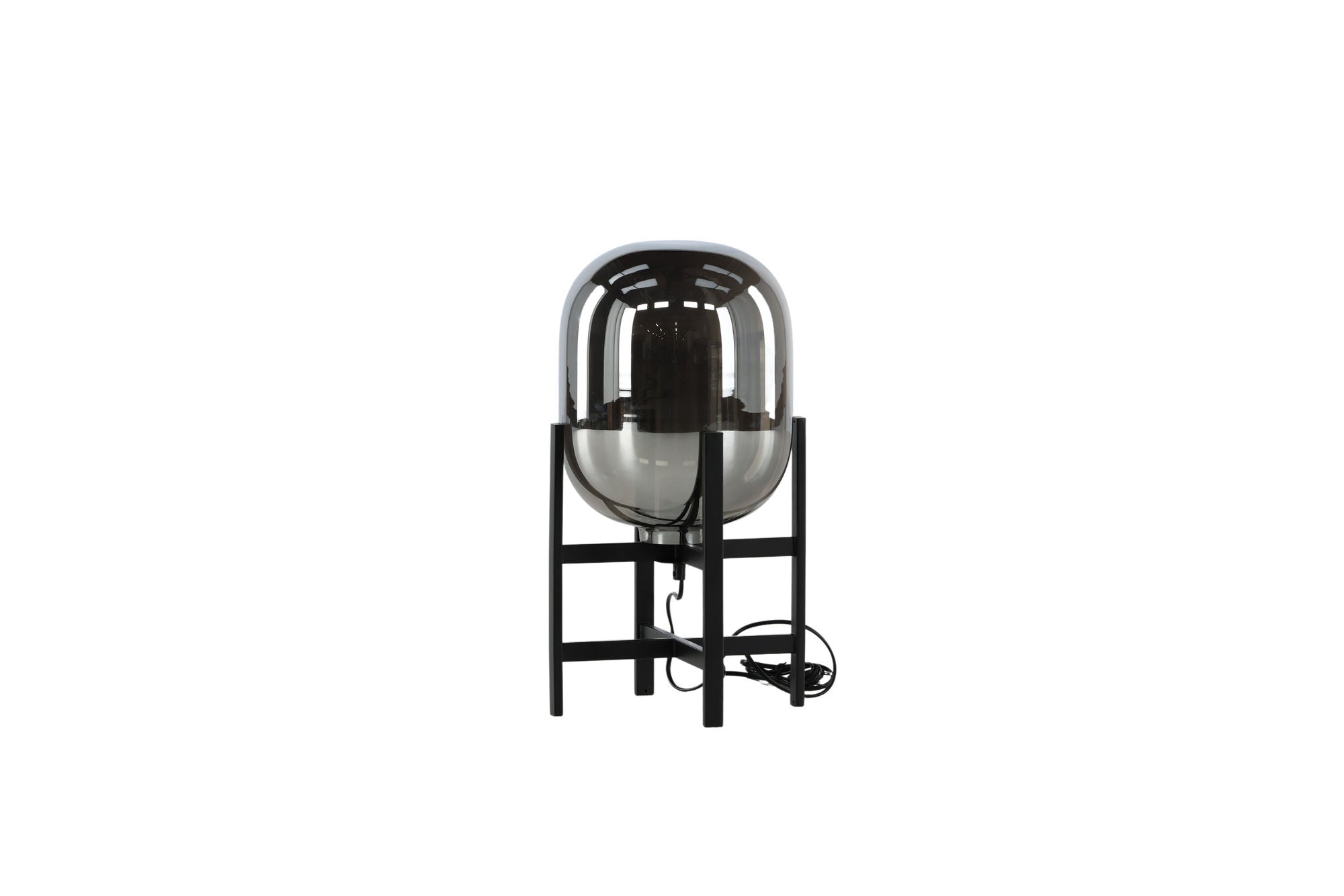 Venture Home Altair bord lampe metal black, glass amber D260H450