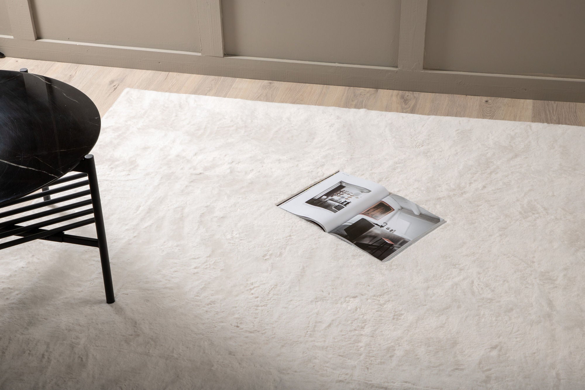 Venture Home Nina Polyester Carpet - 200*300- White