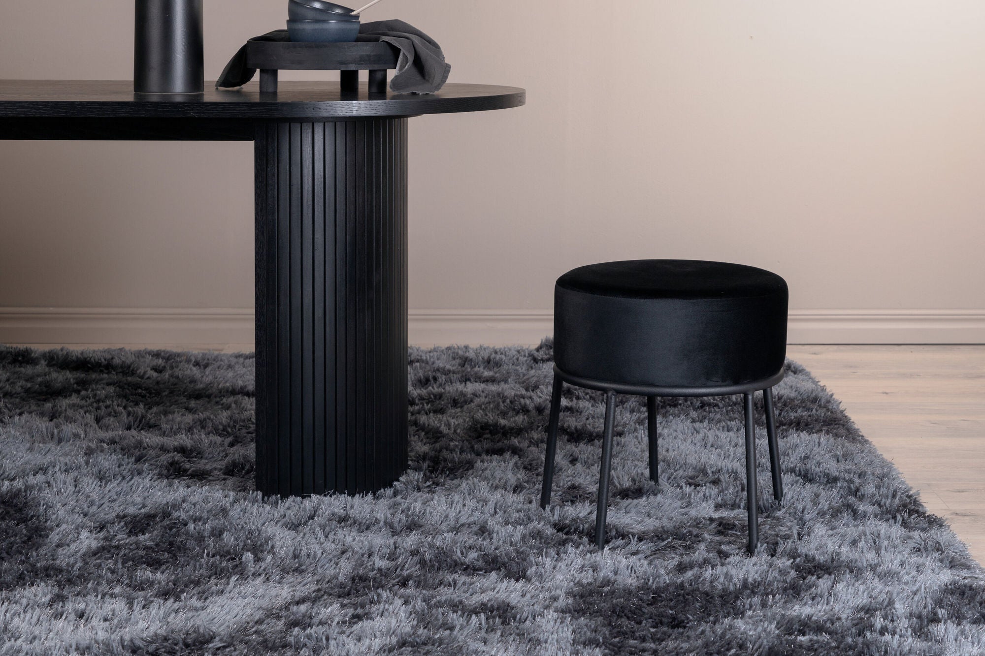 Venture Home Grace Polyester Carpet - 160*230- Grey