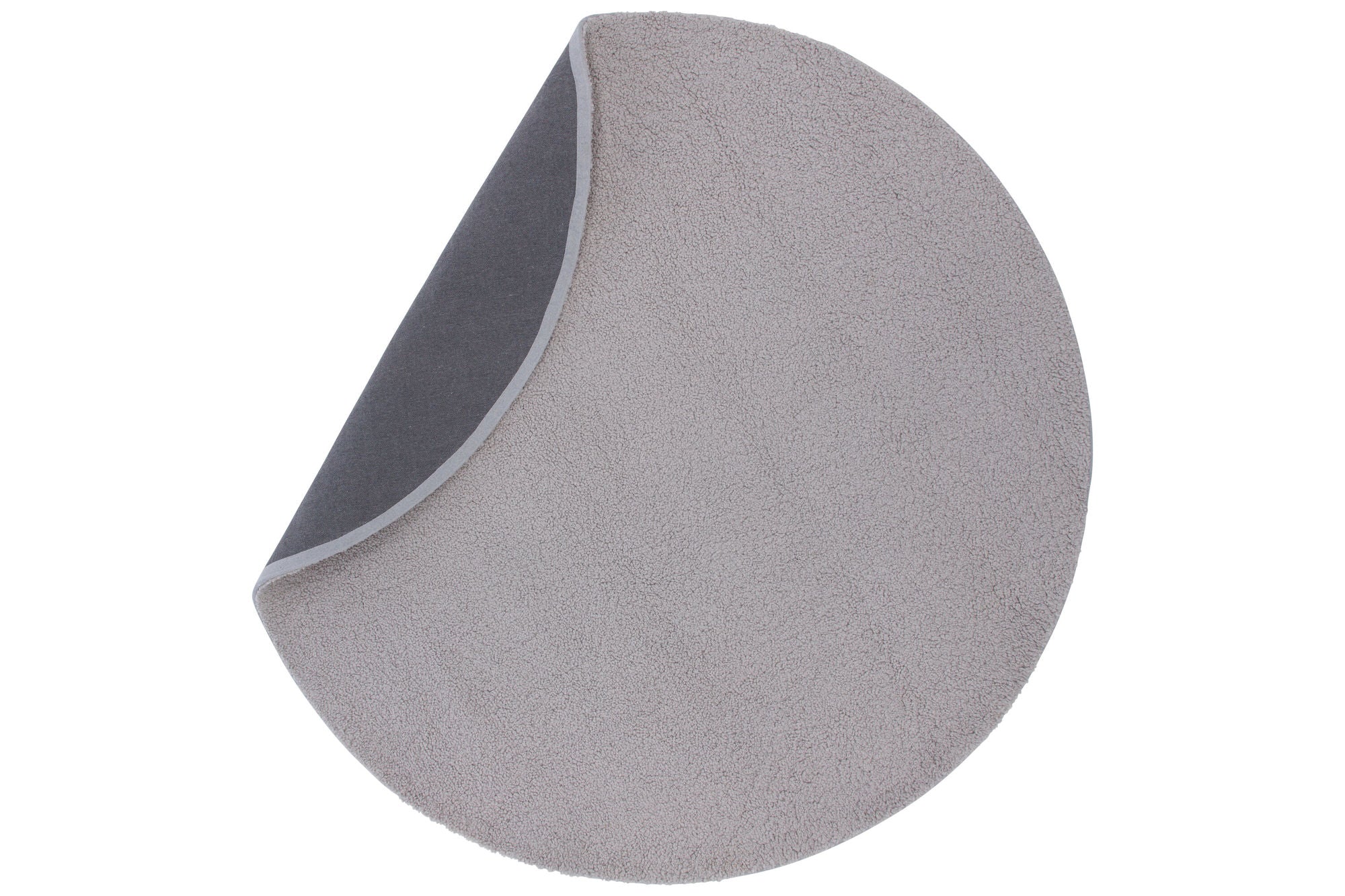 Venture Home Teddy rund Polyester Carpet - 200*200- Grey