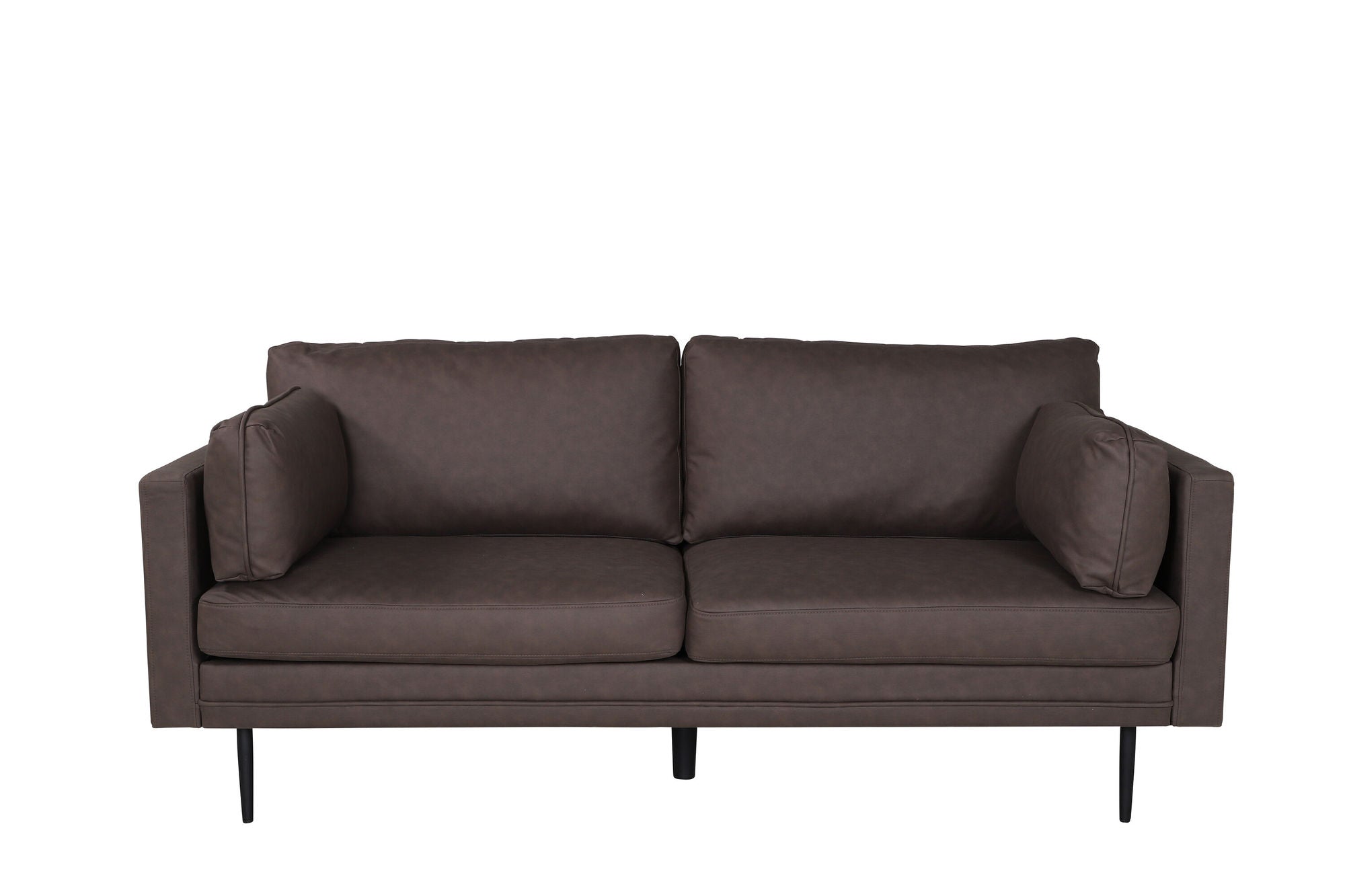 Venture Home Boom Sofa - Black / Brown Microfibre