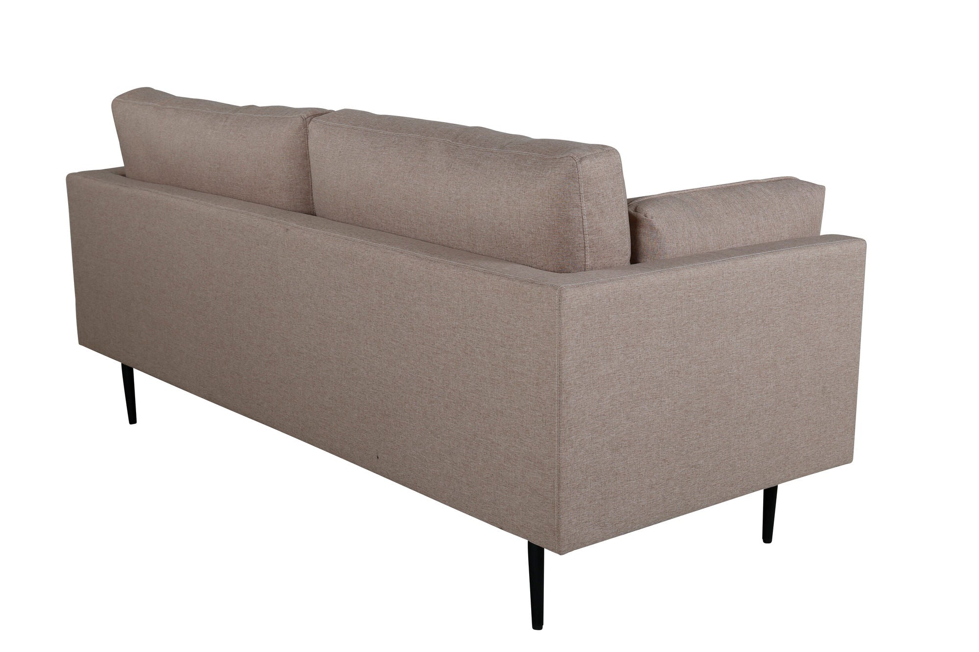 Venture Home Boom Sofa - Black / Brown Fabric