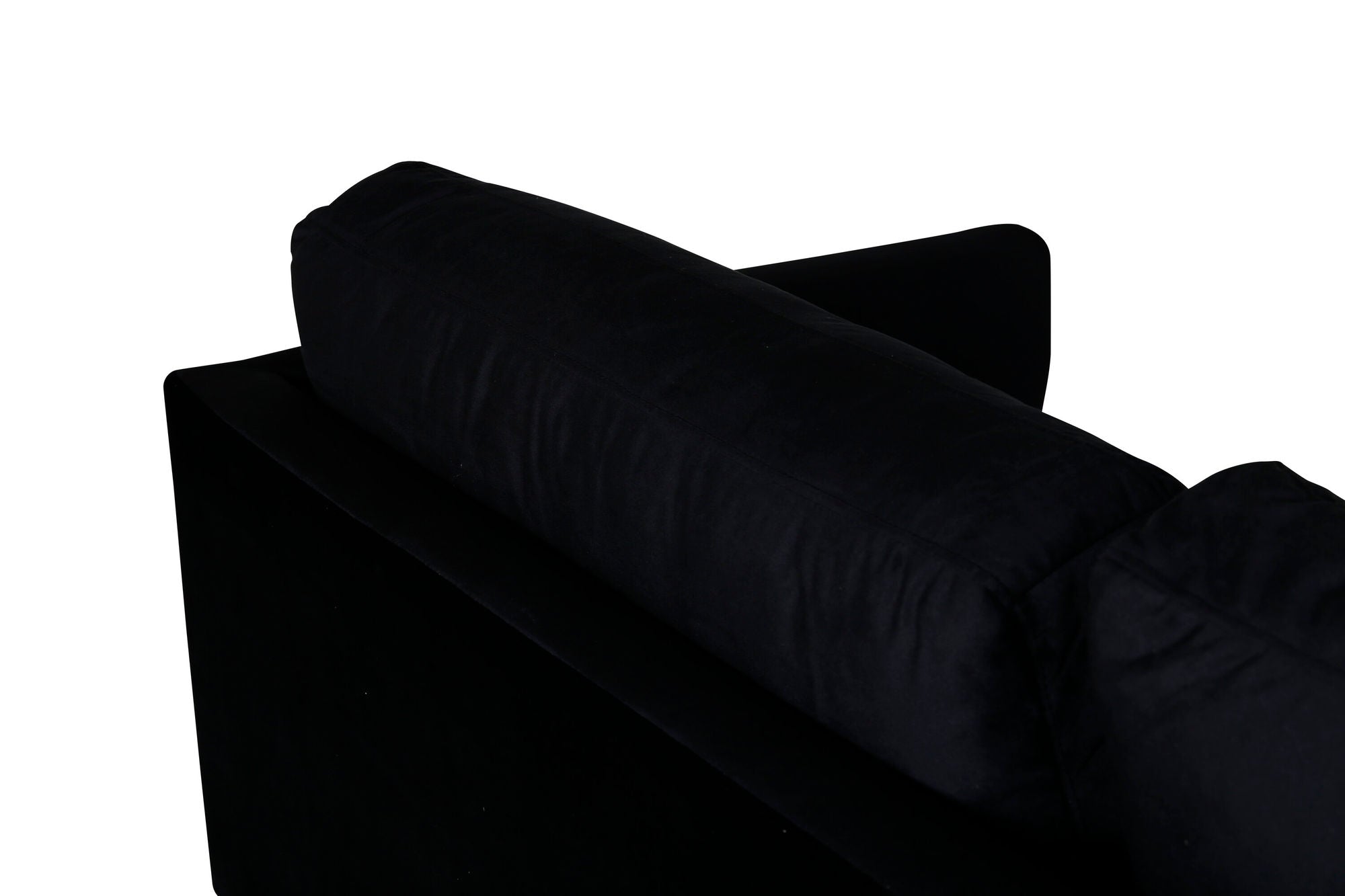 Venture Home Zoom 3-seat Sofa - Black / Black Velvet