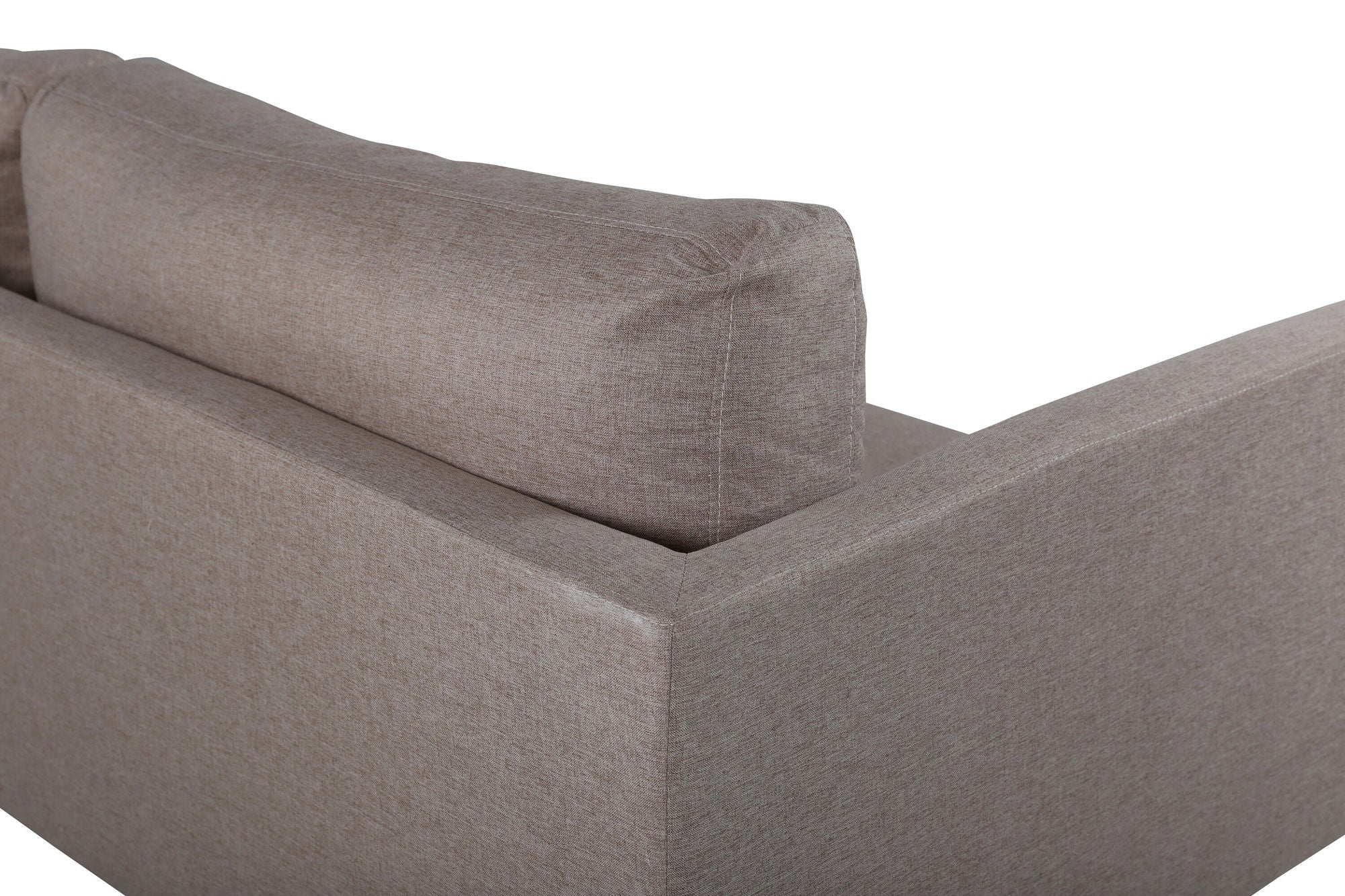 Venture Home Zoom 3-seat Sofa - Black / Brown Fabric