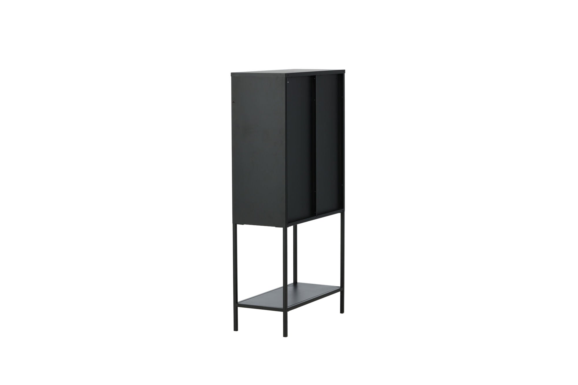 Venture Home Misha - High Wide Skænk w shelf - Black - Ersätts av 25359-208