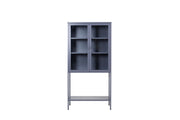 Venture Home Misha - High Wide Skænk w shelf - Grey